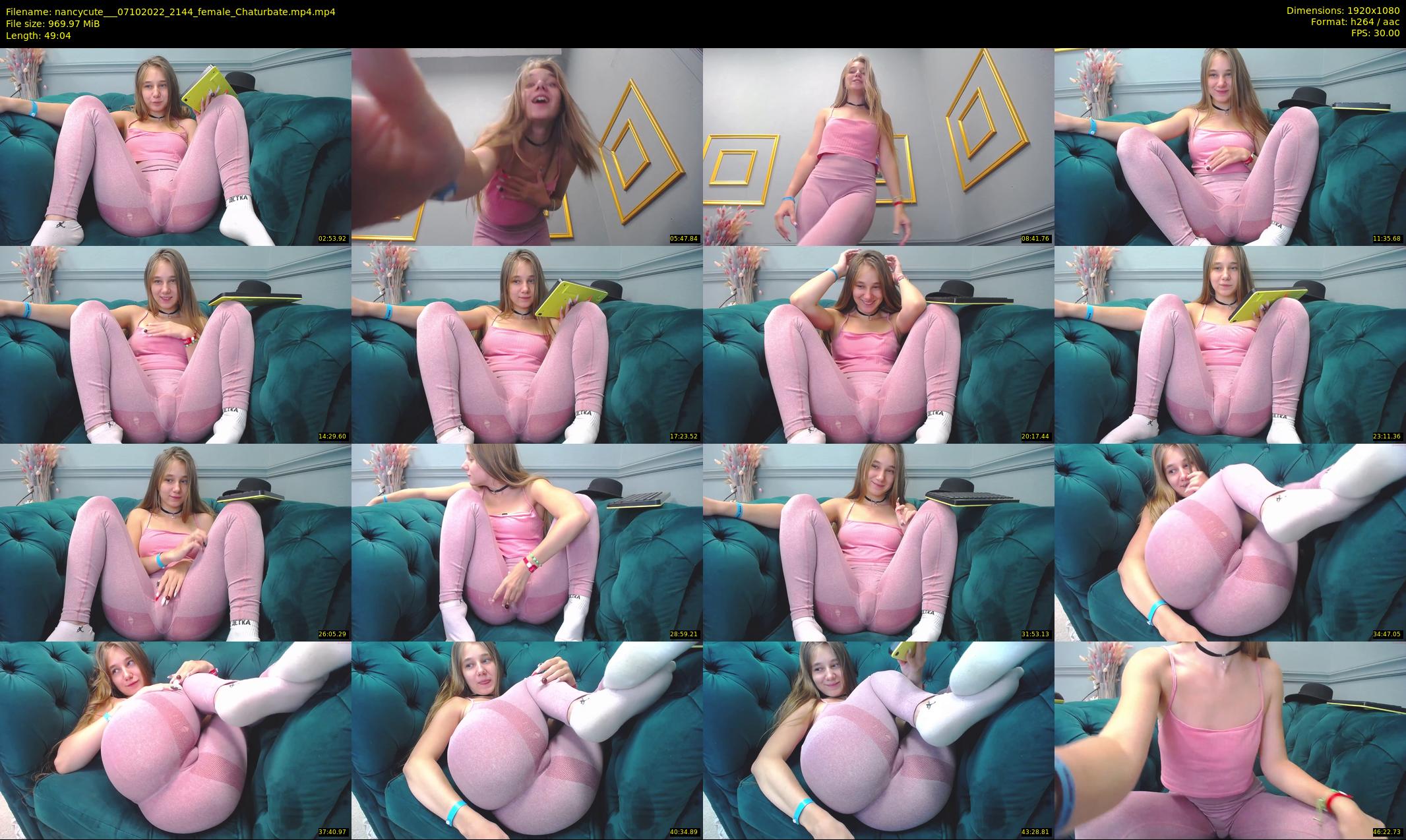 nancycute__ — 50 minute Chaturbate female cam show recording, 1080p, Oct 7, 2022