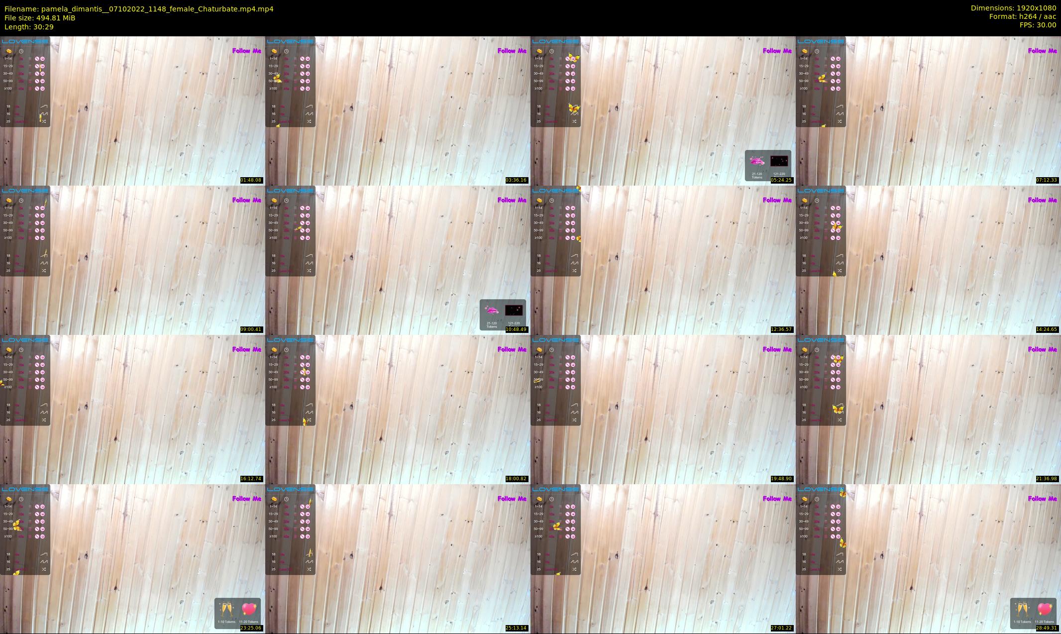 pamela_dimantis_ — 31 minute Chaturbate female cam show recording, 1080p, Oct 7, 2022