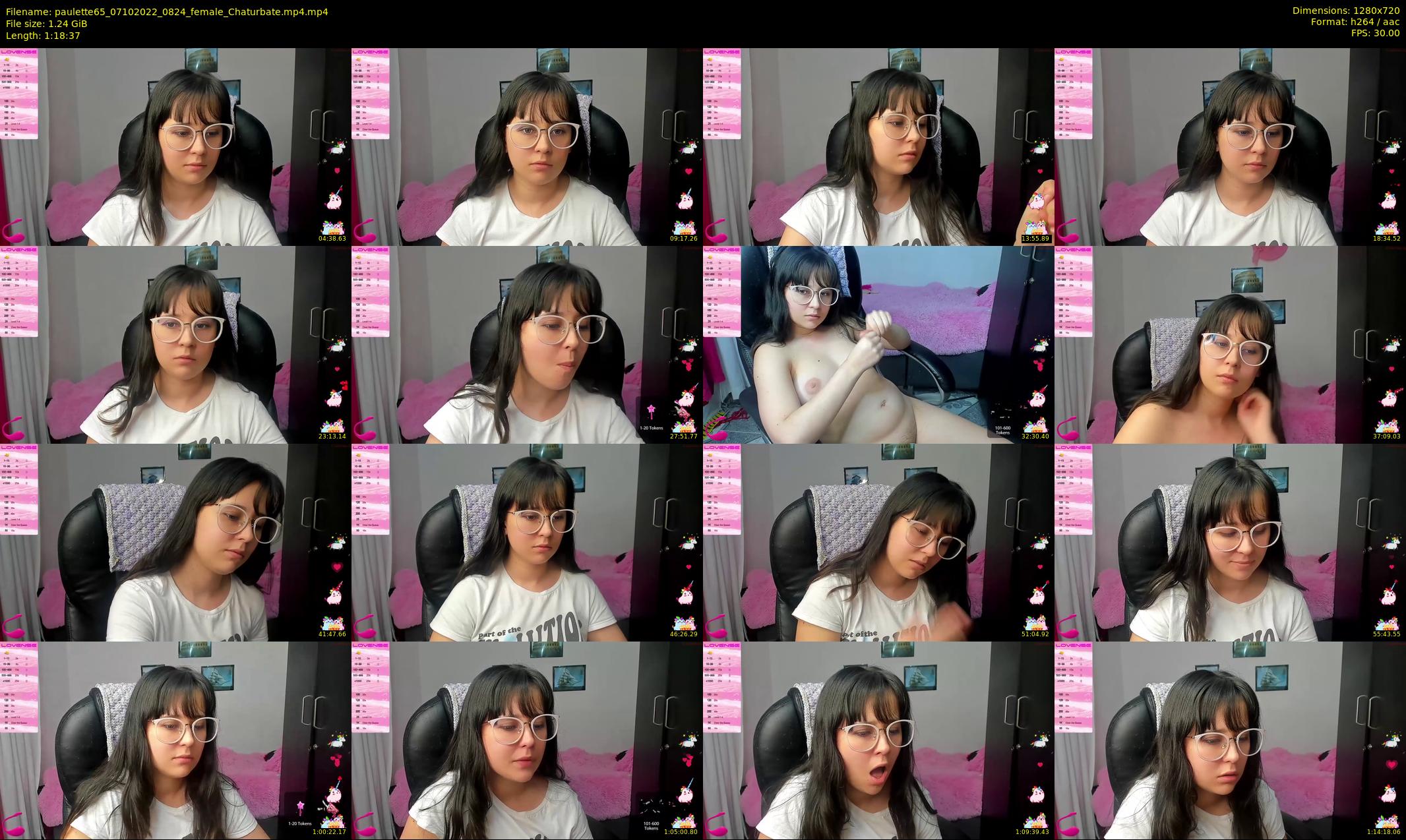 paulette65 — 79 minute Chaturbate female cam show recording, 720p, Oct 7, 2022