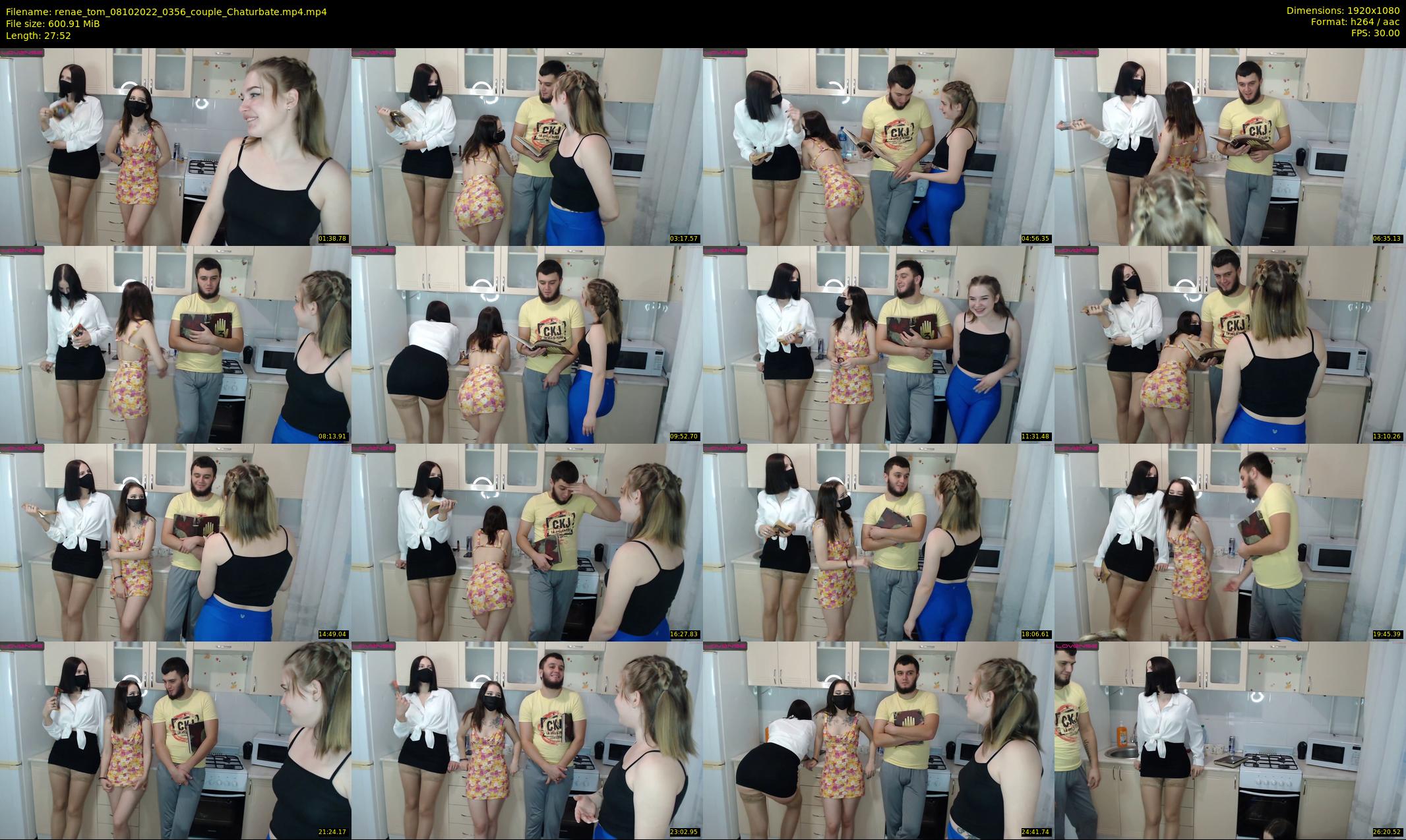 renae_tom — 28 minute Chaturbate couple cam show recording, 1080p, Oct 8, 2022
