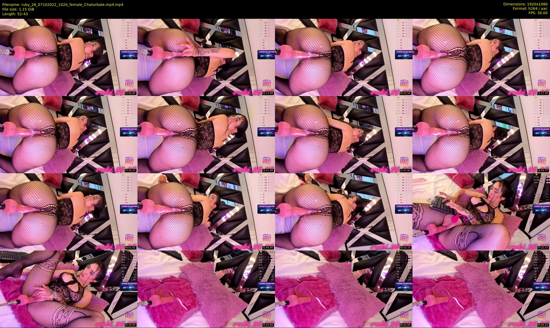 ruby_26 — 53 minute Chaturbate female cam show recording, 1080p, Oct 7, 2022