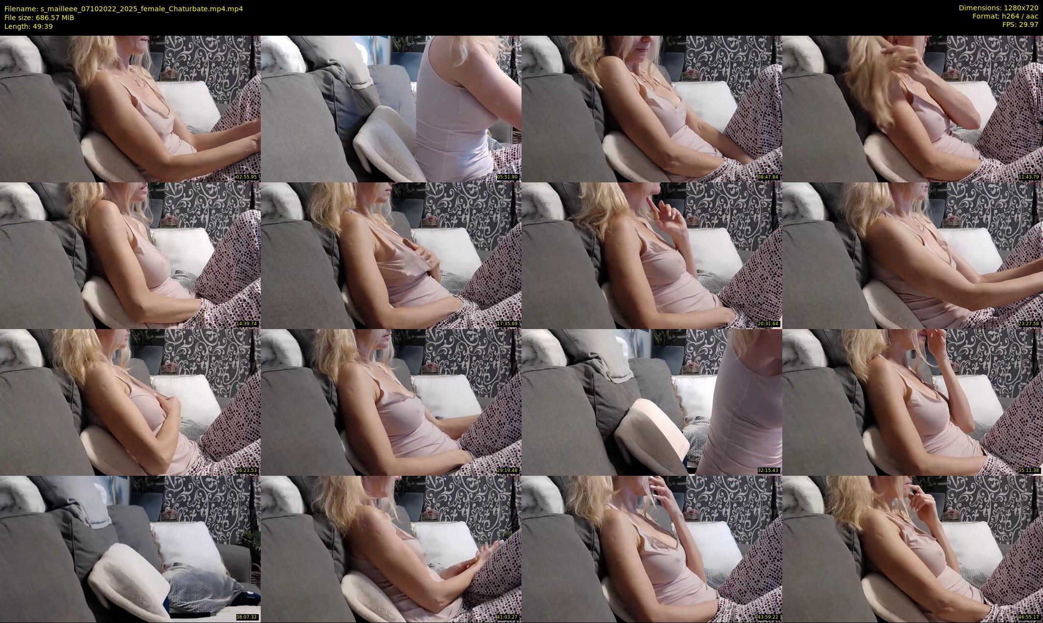 s_mailleee — 50 minute Chaturbate female cam show recording, 720p, Oct 7, 2022