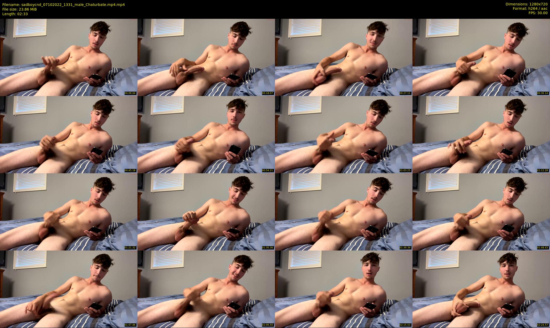 sadboycnd — 3 minute Chaturbate male cam show recording, 720p, Oct 7, 2022