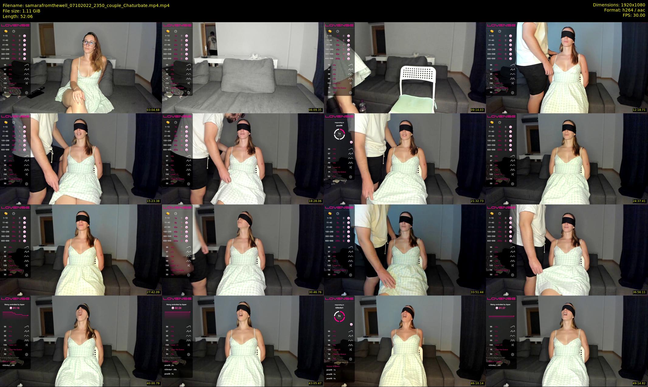 samarafromthewell — 53 minute Chaturbate female cam show recording, 1080p, Oct 7, 2022