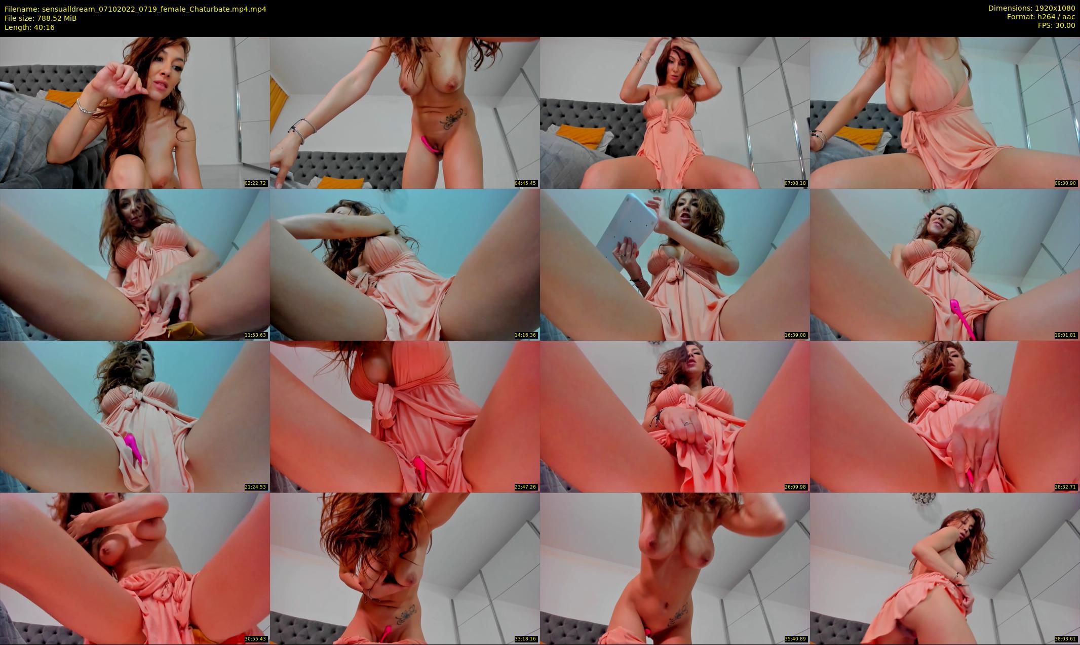 sensualldream — 41 minute Chaturbate female cam show recording, 1080p, Oct 7, 2022