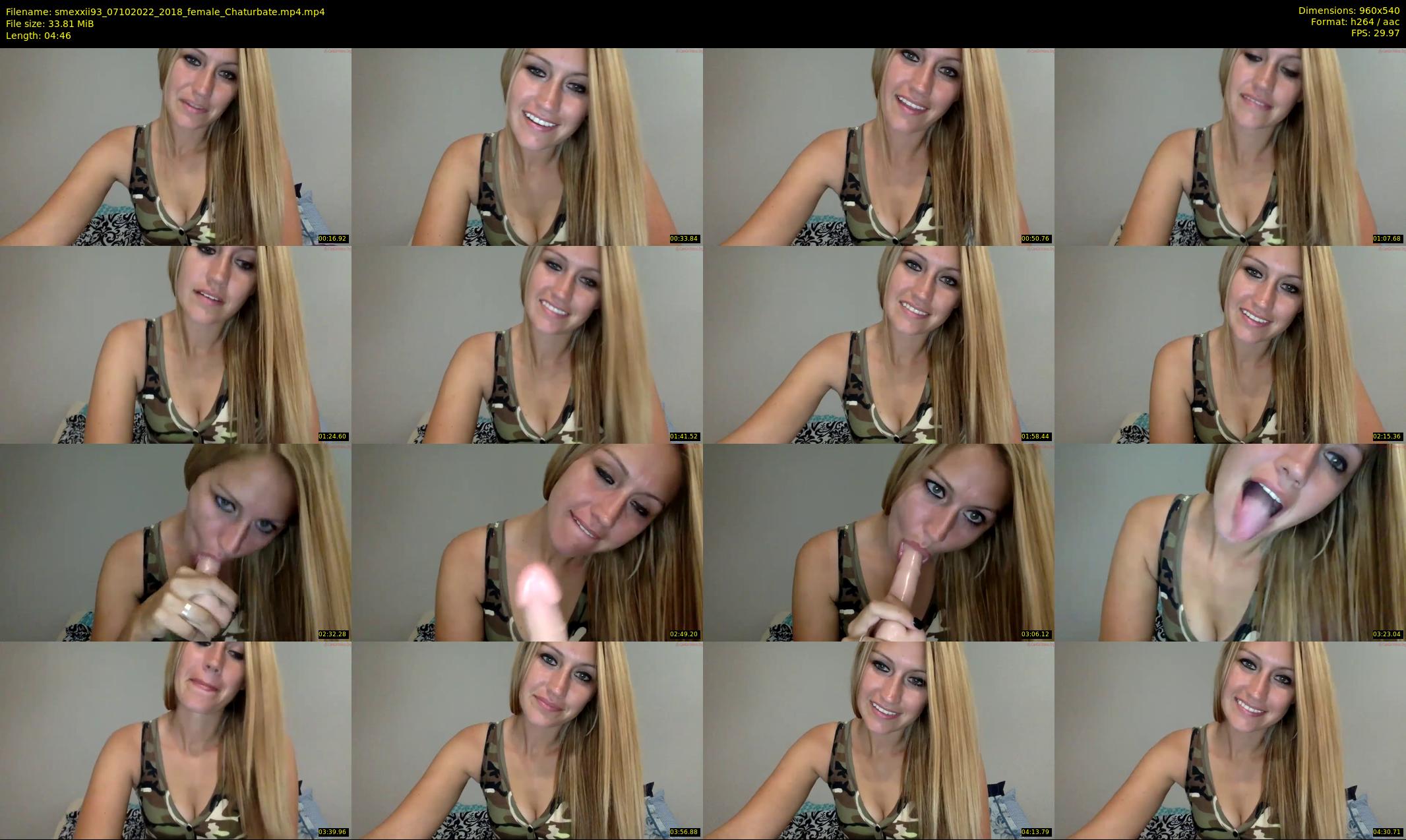 smexxii93 — 5 minute Chaturbate female cam show recording, 480p, Oct 7, 2022