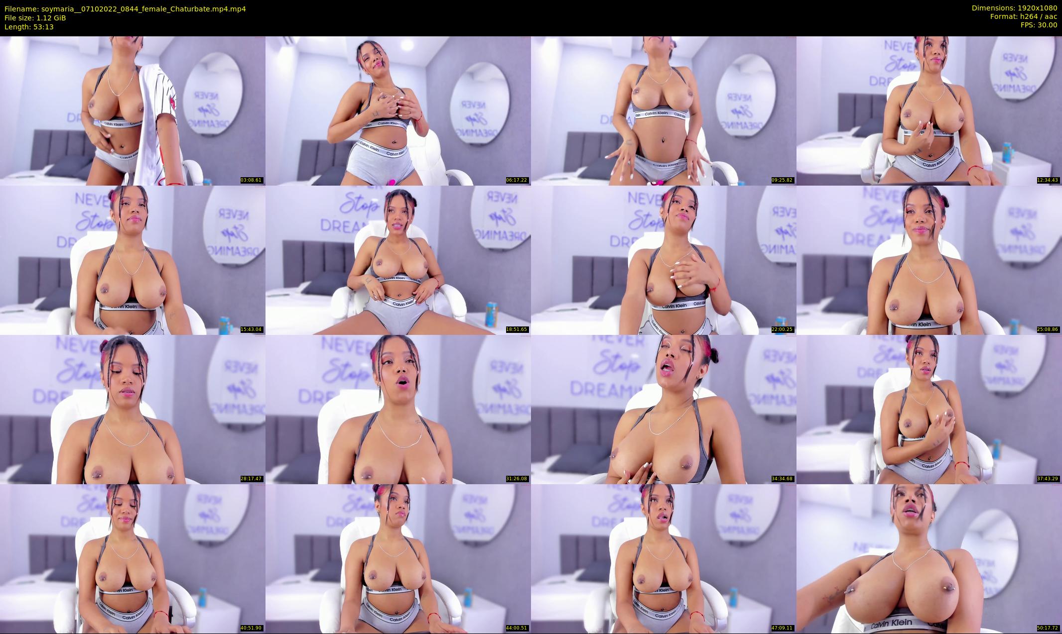 soymaria_ — 54 minute Chaturbate female cam show recording, 1080p, Oct 7, 2022