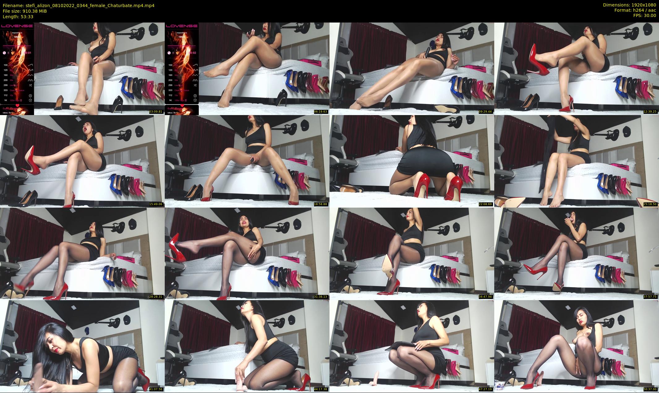 stefi_alizon — 54 minute Chaturbate female cam show recording, 1080p, Oct 8, 2022