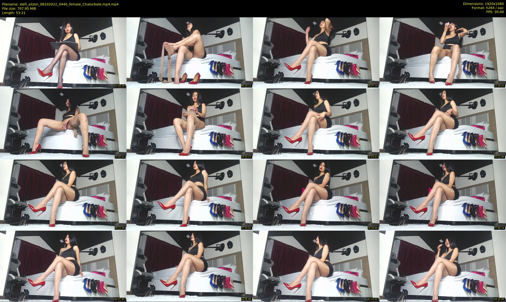 stefi_alizon — 54 minute Chaturbate female cam show recording, 1080p, Oct 8, 2022
