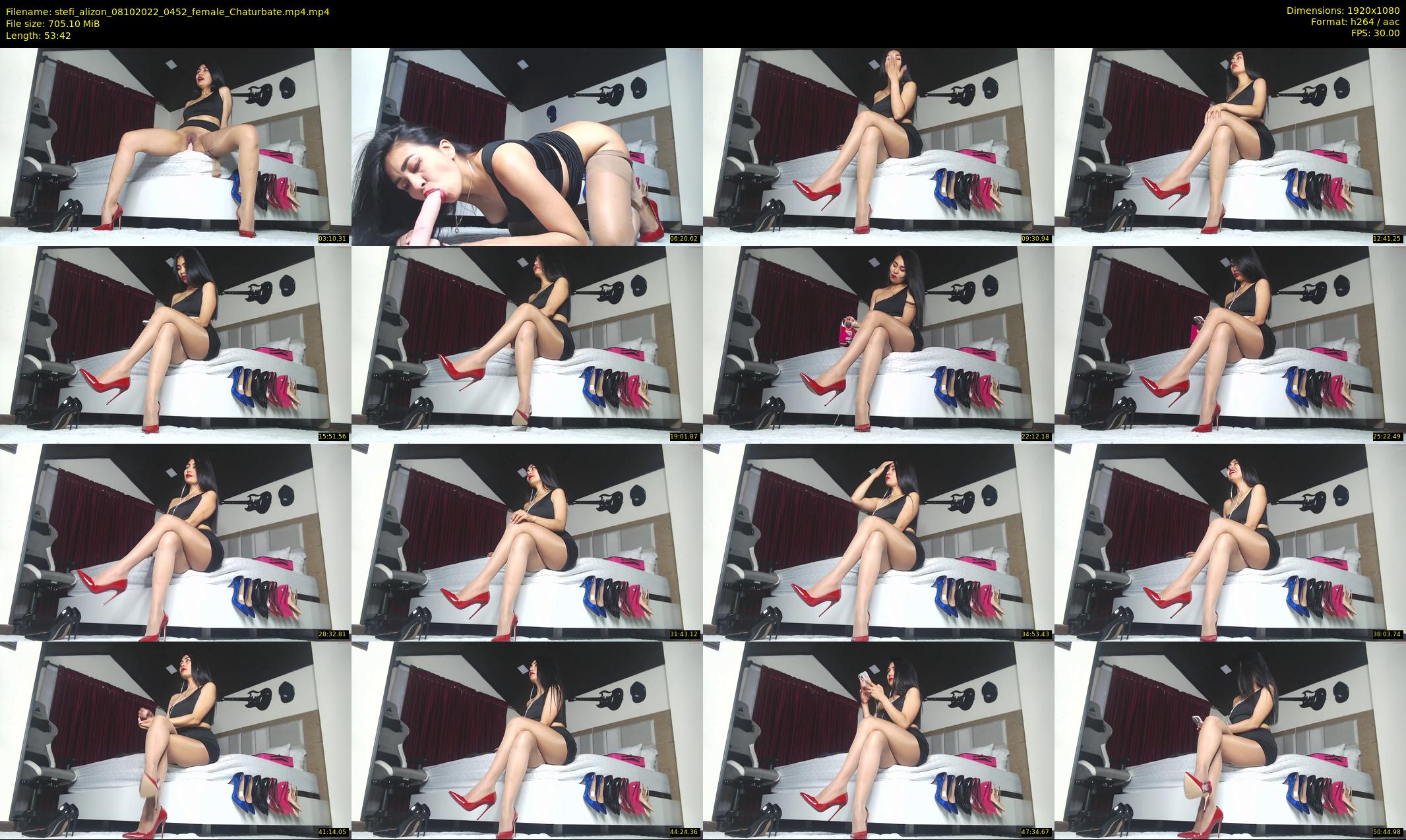 stefi_alizon — 54 minute Chaturbate female cam show recording, 1080p, Oct 8, 2022