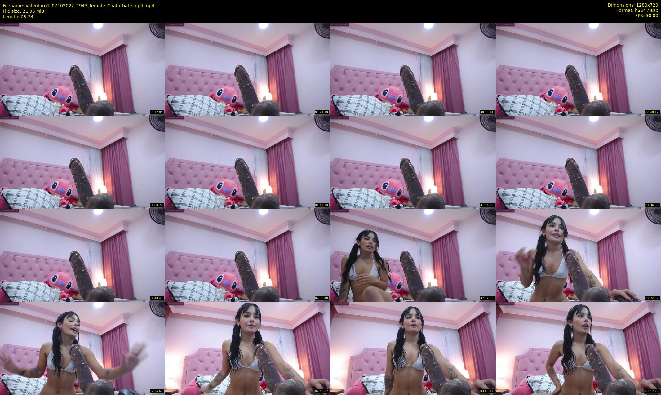valentoro1 — 4 minute Chaturbate female cam show recording, 720p, Oct 7, 2022