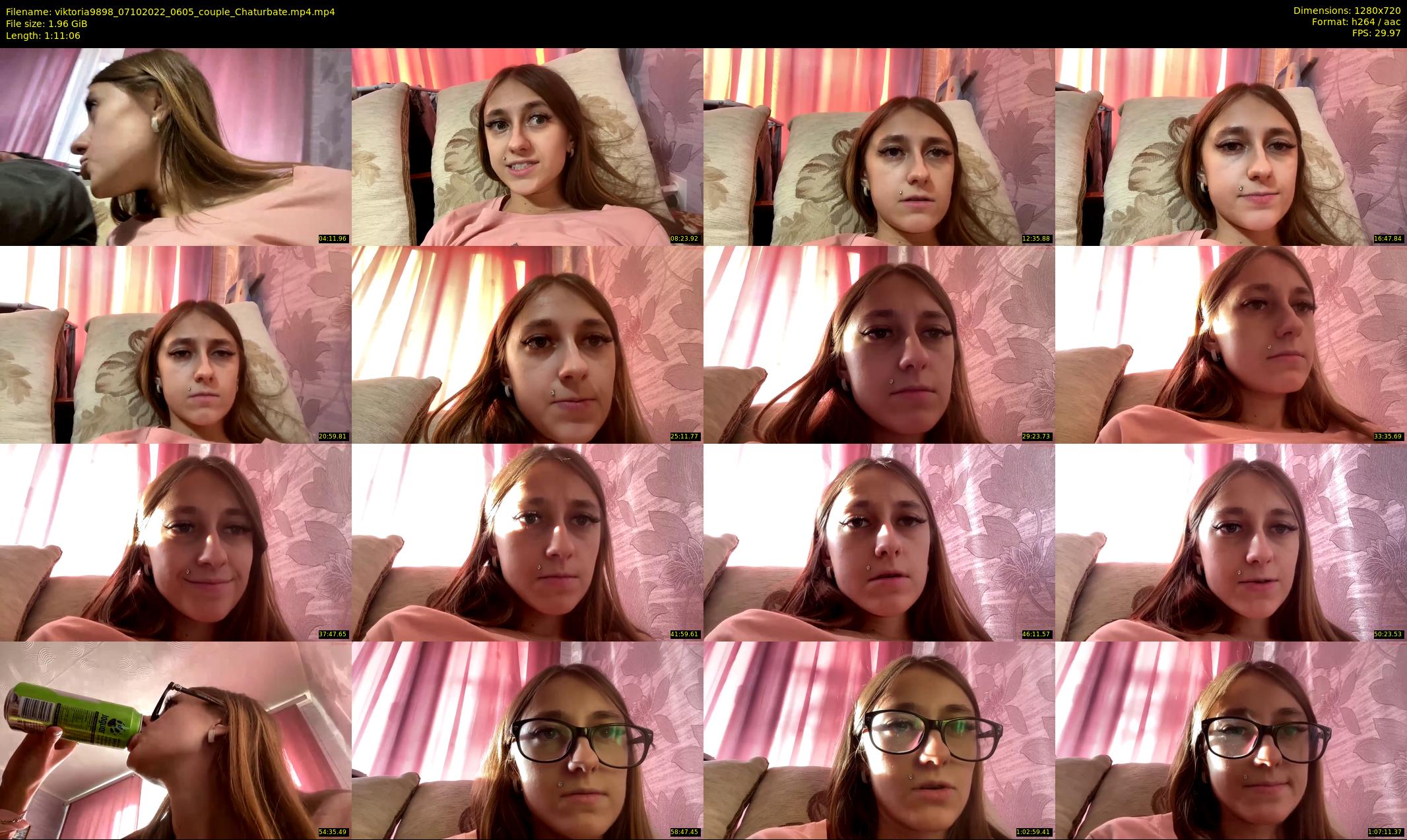viktoria9898 — 72 minute Chaturbate couple cam show recording, 720p, Oct 7, 2022