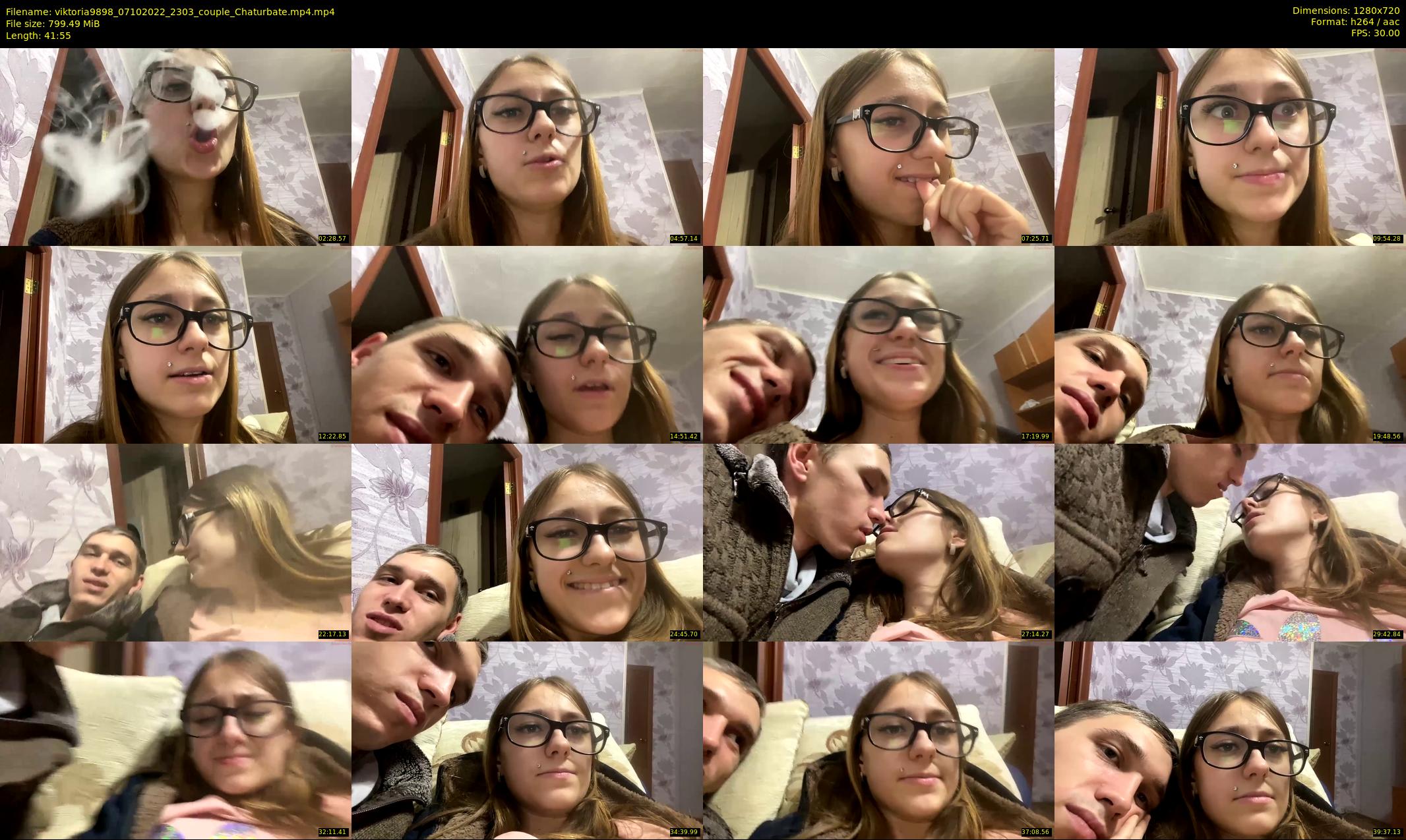 viktoria9898 — 42 minute Chaturbate couple cam show recording, 720p, Oct 7, 2022