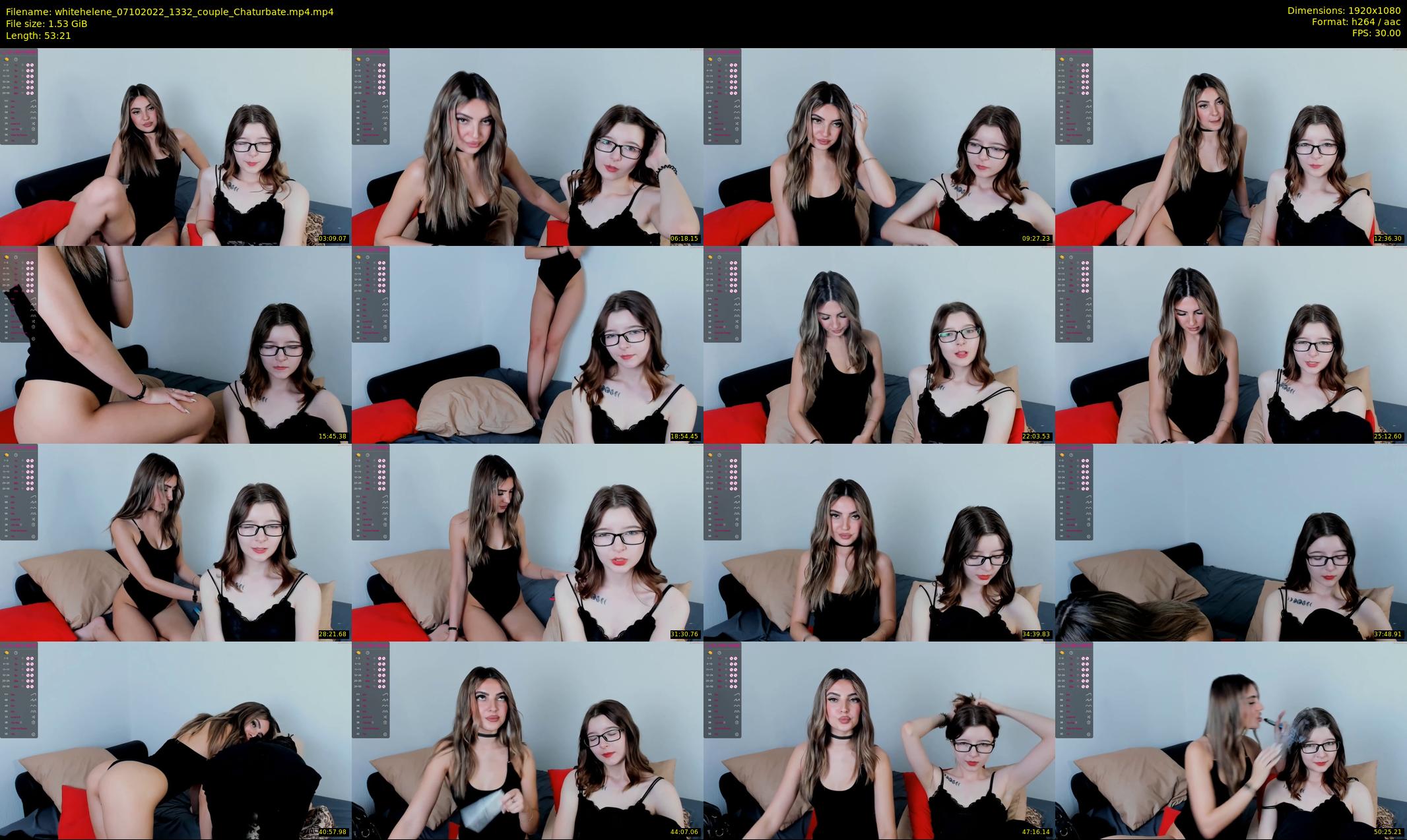 whitehelene — 54 minute Chaturbate female cam show recording, 1080p, Oct 7, 2022
