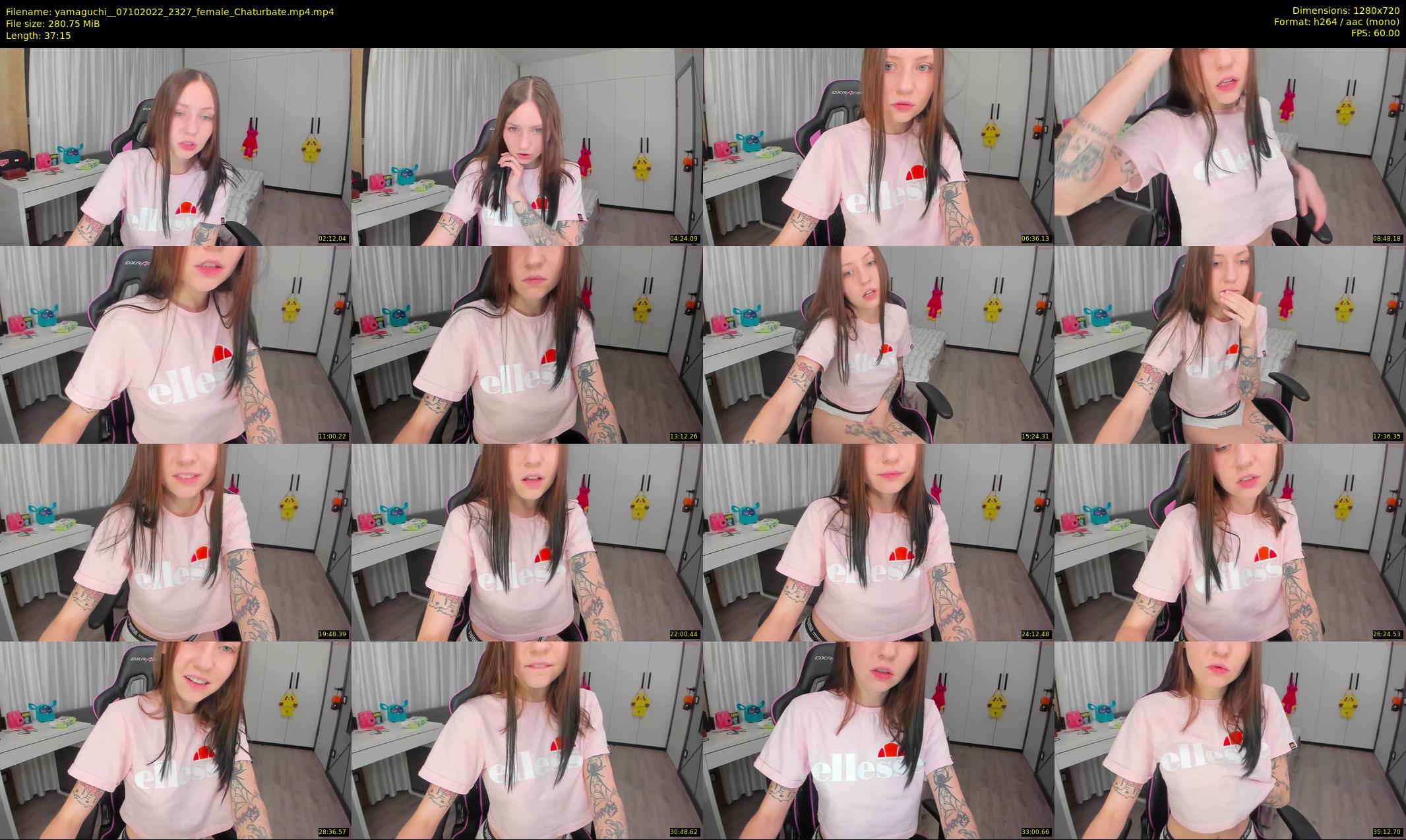 yamaguchi_ — 38 minute Chaturbate female cam show recording, 720p, Oct 7, 2022