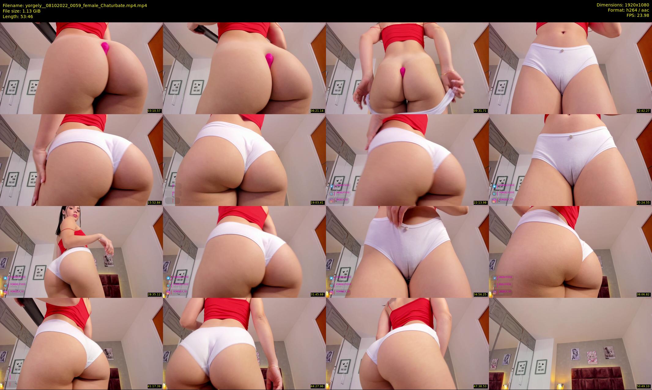 yorgely_ — 54 minute Chaturbate female cam show recording, 1080p, Oct 8, 2022