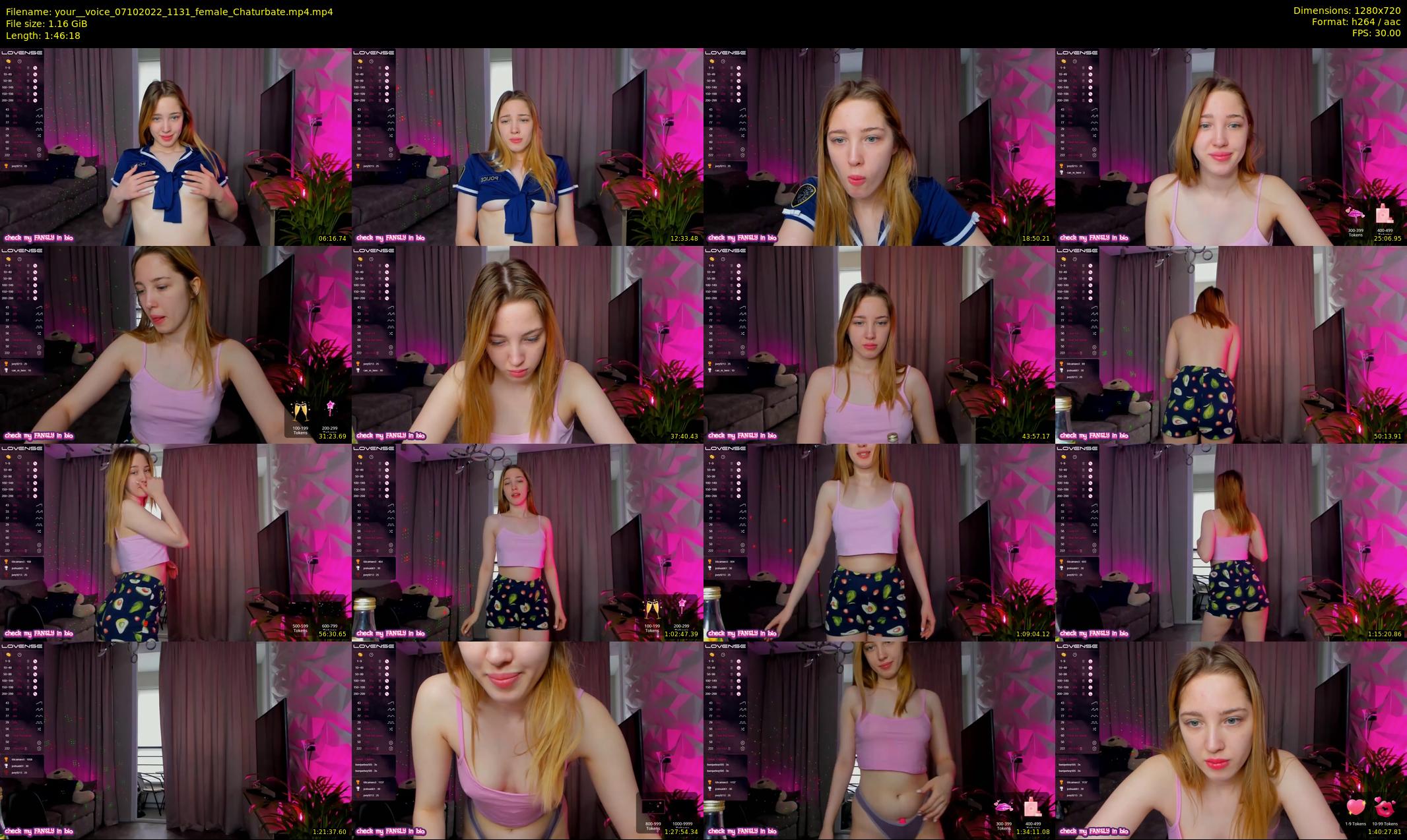 your__voice — 107 minute Chaturbate female cam show recording, 720p, Oct 7, 2022
