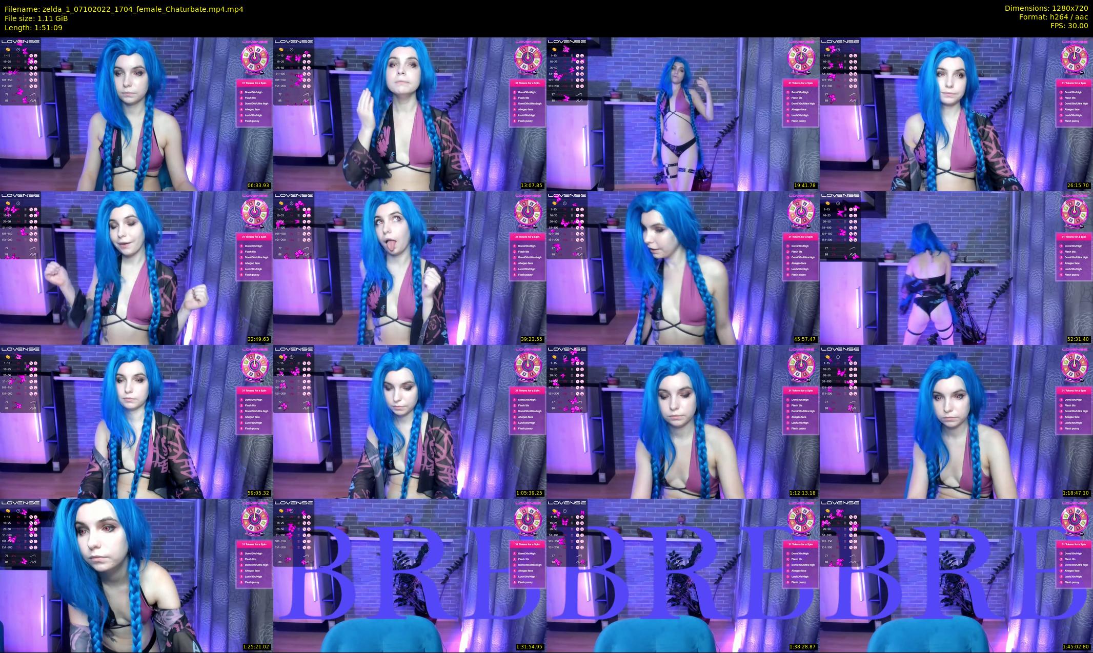 zelda_1 — 112 minute Chaturbate female cam show recording, 720p, Oct 7, 2022