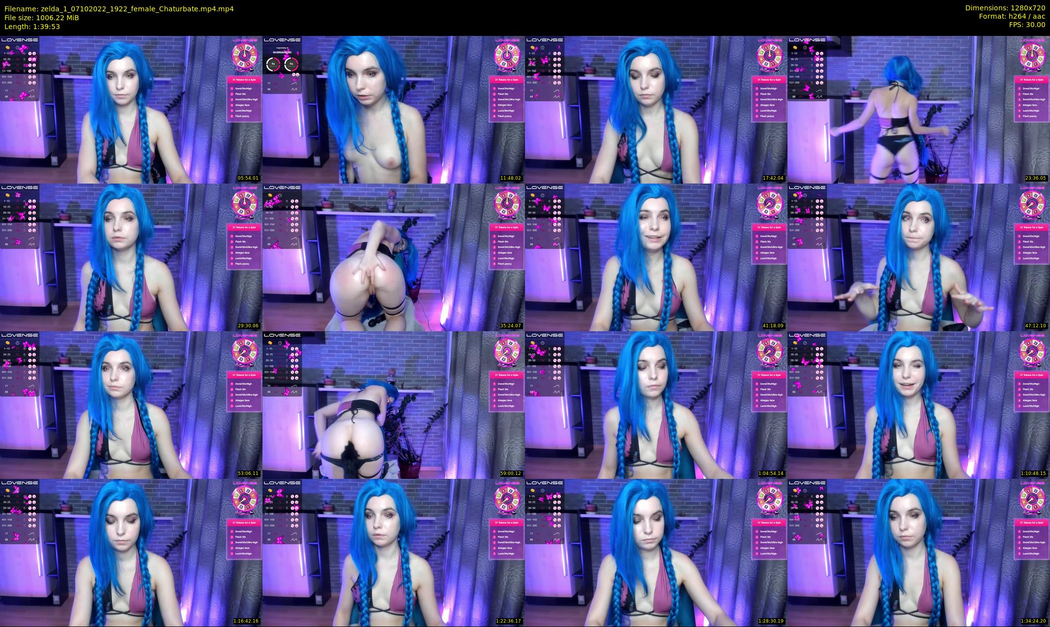 zelda_1 — 100 minute Chaturbate female cam show recording, 720p, Oct 7, 2022