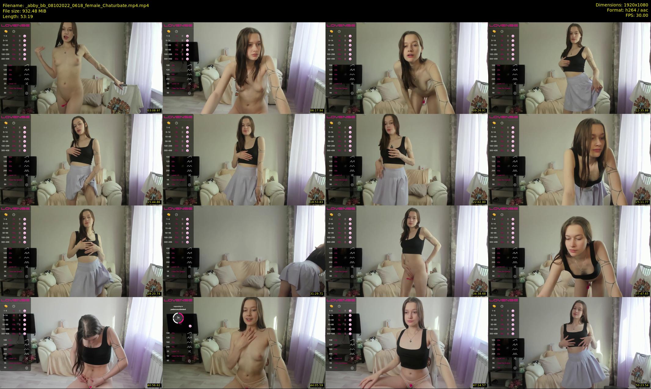 _abby_bb — 54 minute Chaturbate female cam show recording, 1080p, Oct 8, 2022
