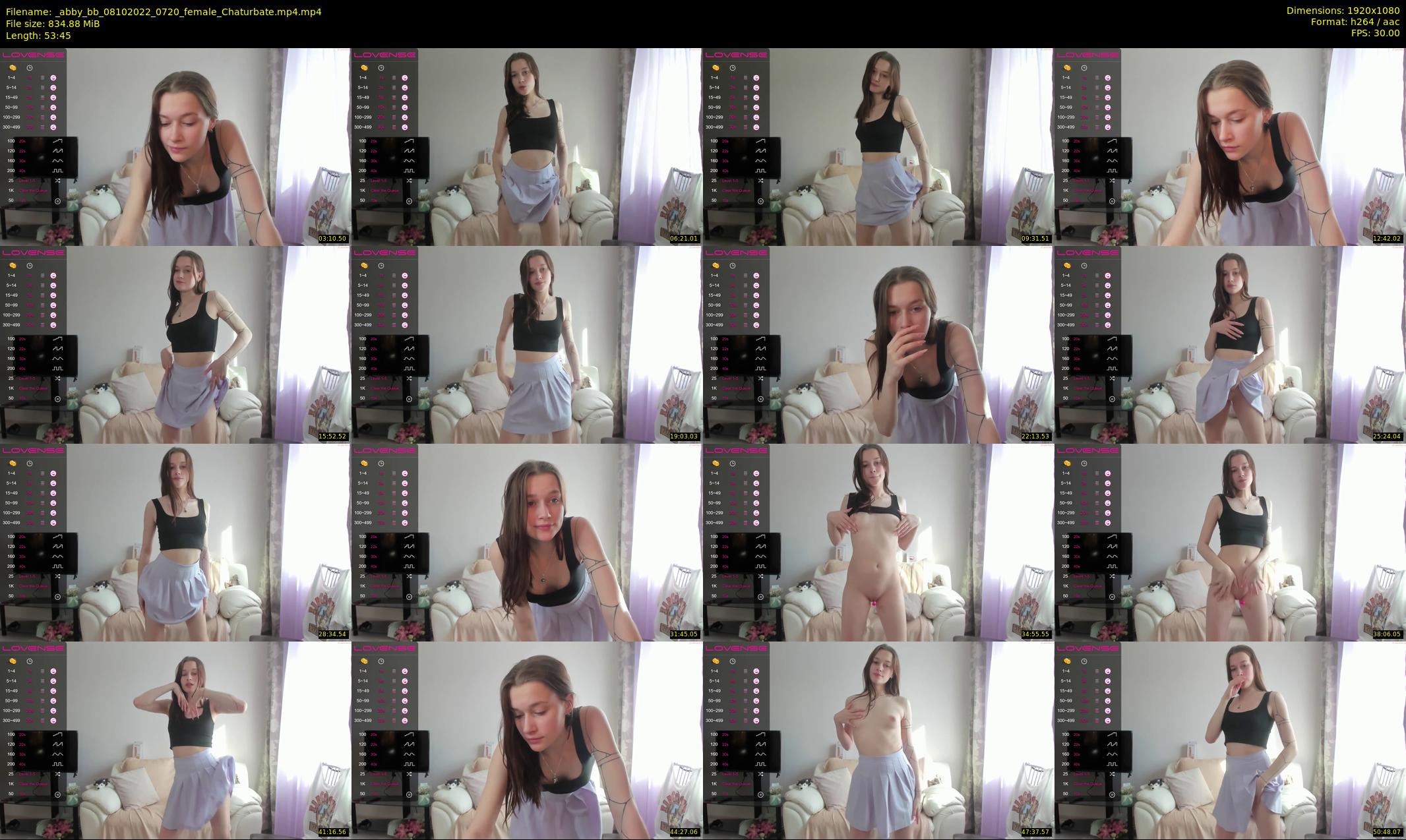 _abby_bb — 54 minute Chaturbate female cam show recording, 1080p, Oct 8, 2022