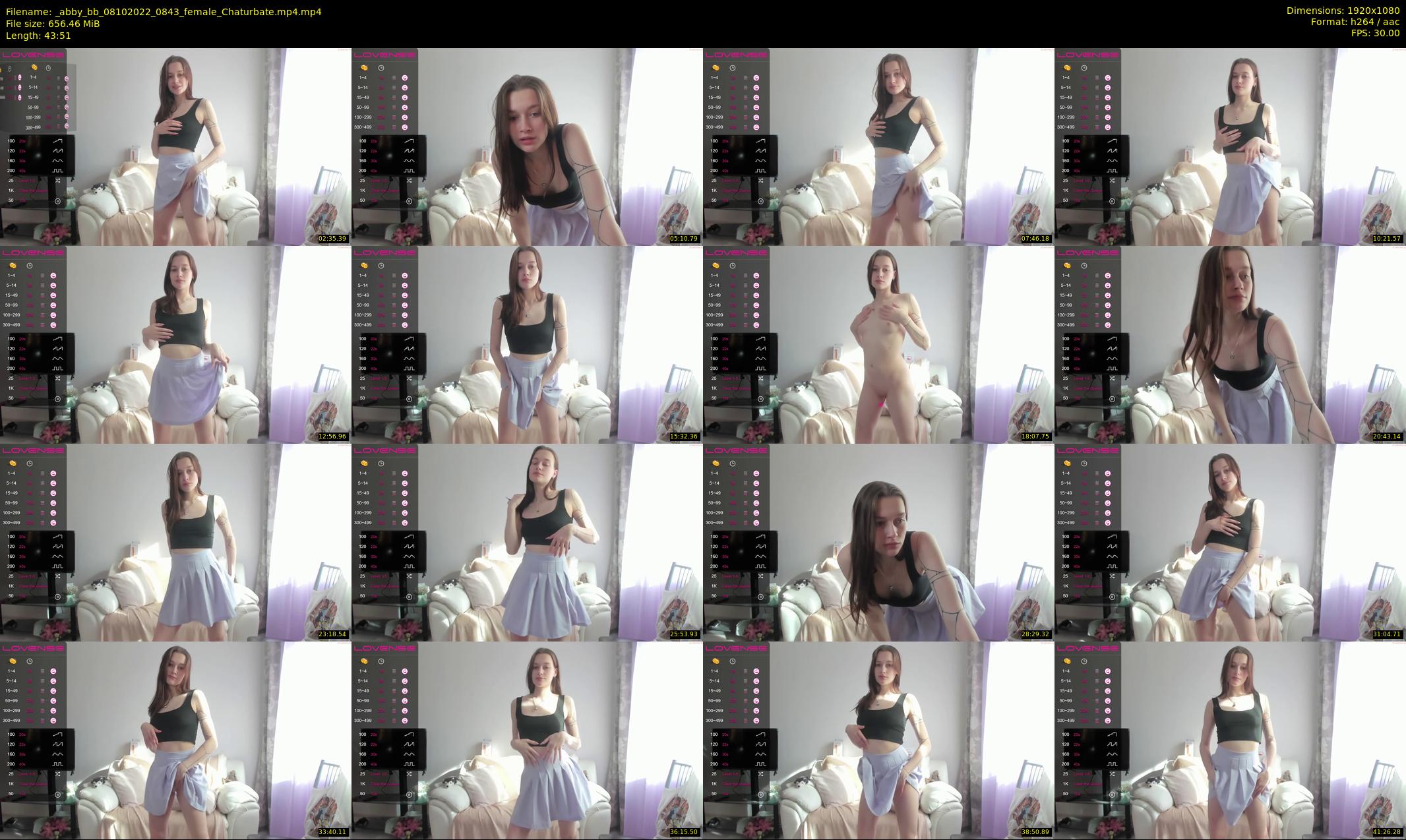 _abby_bb — 44 minute Chaturbate female cam show recording, 1080p, Oct 8, 2022