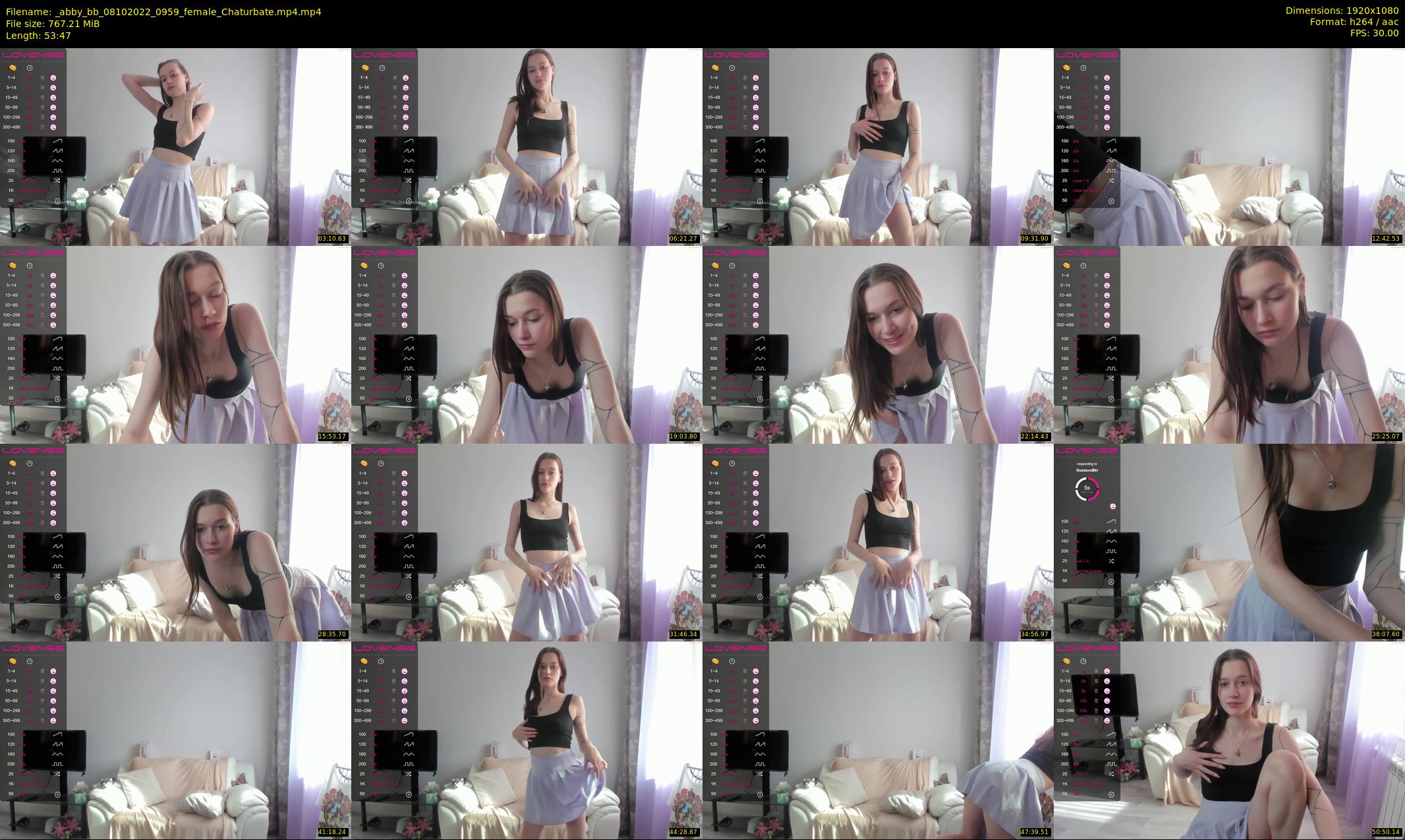 _abby_bb — 54 minute Chaturbate female cam show recording, 1080p, Oct 8, 2022