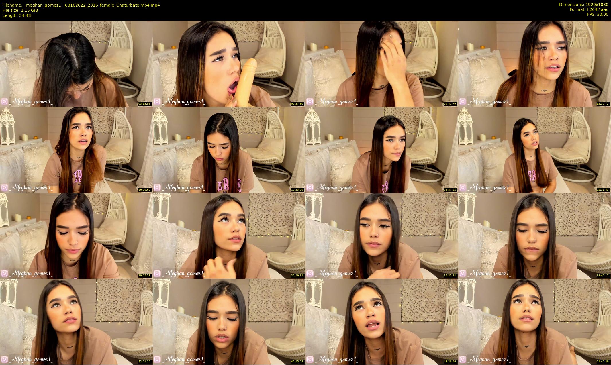 _meghan_gomez1_ — 55 minute Chaturbate female cam show recording, 1080p, Oct 8, 2022