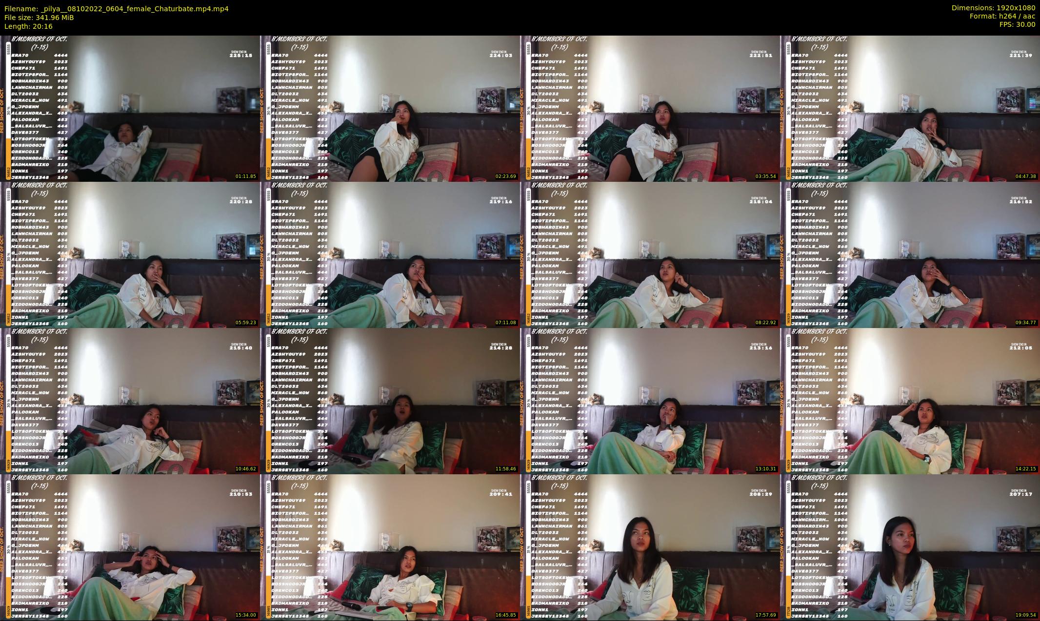 _pilya_ — 21 minute Chaturbate female cam show recording, 1080p, Oct 8, 2022