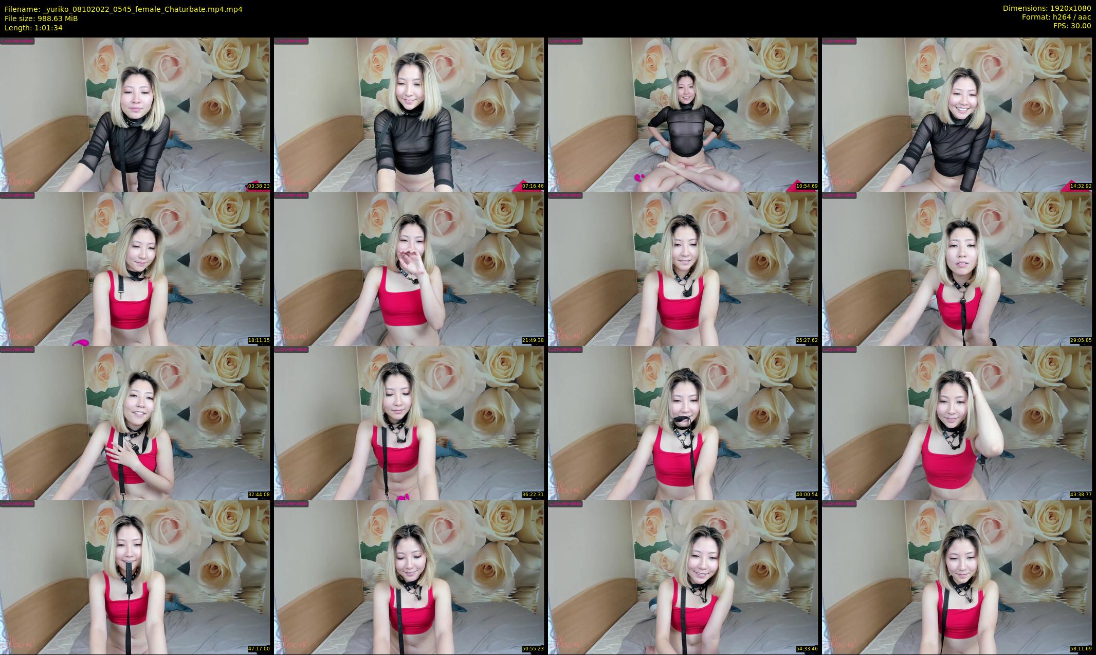 _yuriko — 62 minute Chaturbate female cam show recording, 1080p, Oct 8, 2022