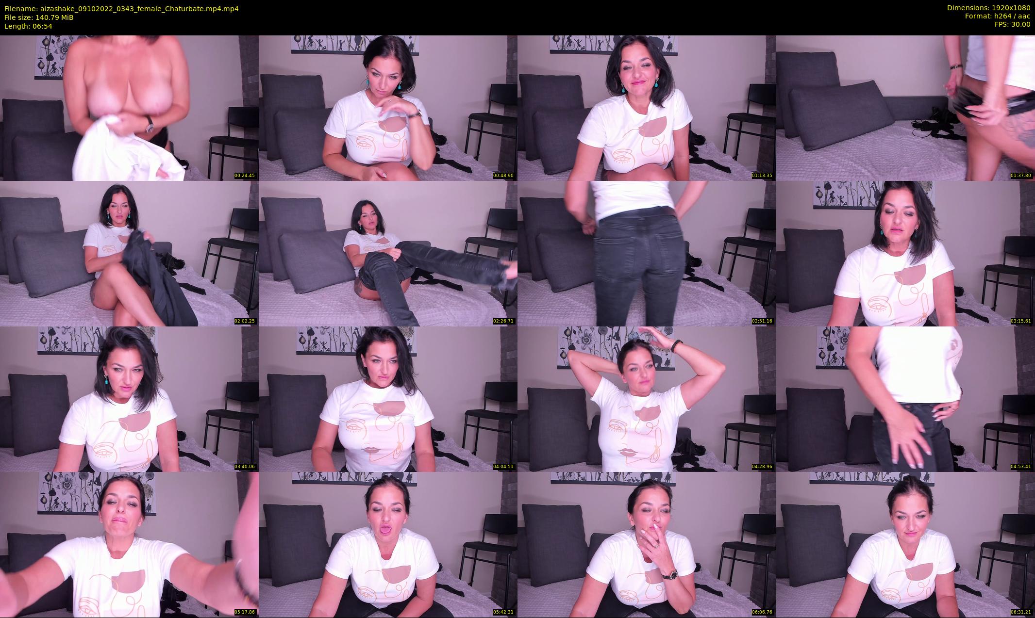 aizashake — 7 minute Chaturbate female cam show recording, 1080p, Oct 9, 2022