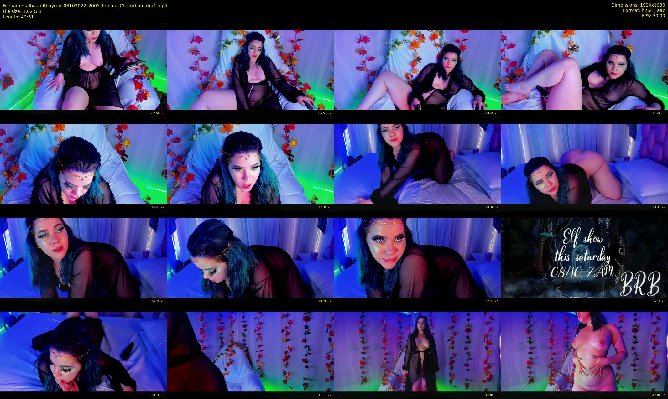 albaandthayron — 50 minute Chaturbate couple cam show recording, 1080p, Oct 8, 2022