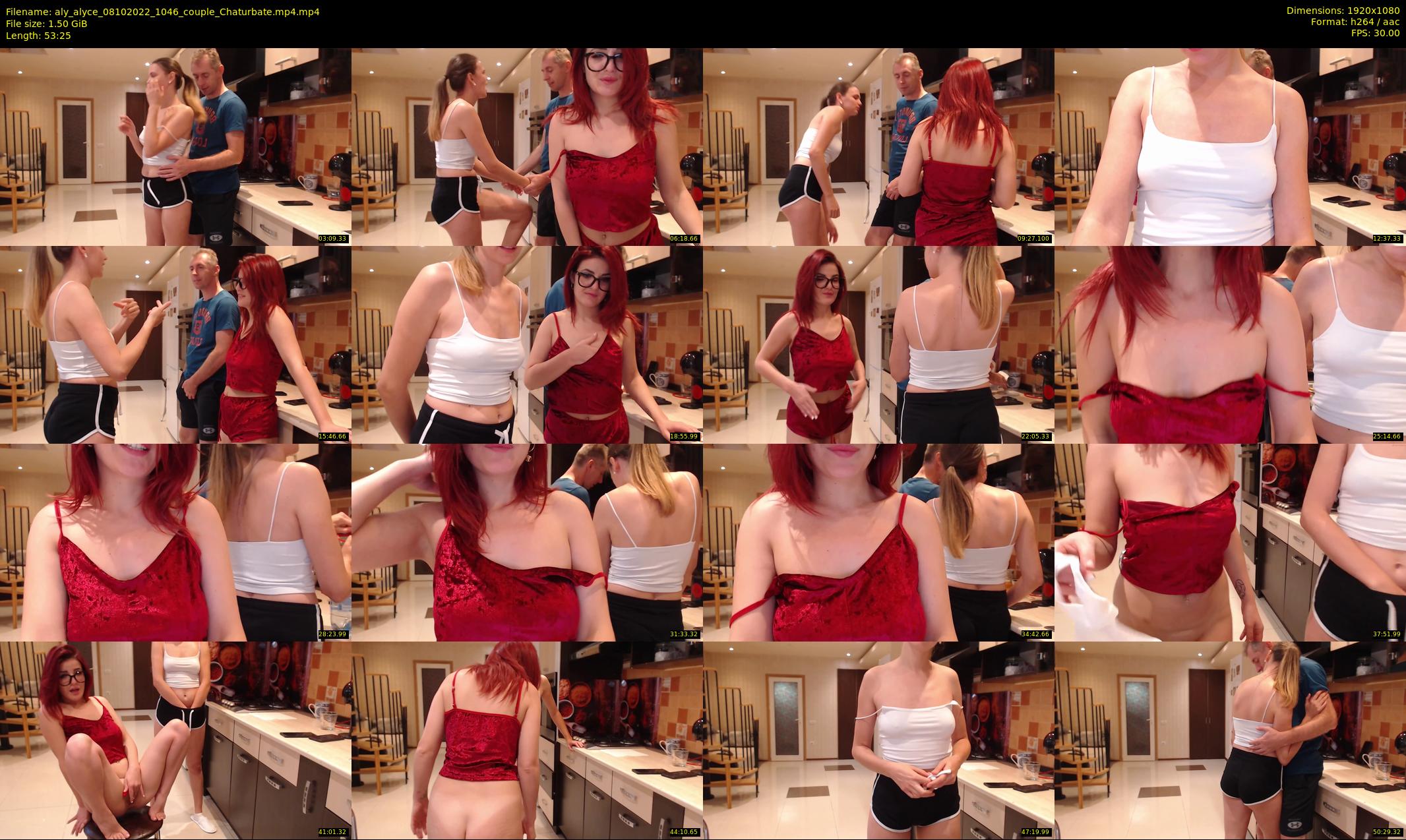 aly_alyce — 54 minute Chaturbate female cam show recording, 1080p, Oct 8, 2022