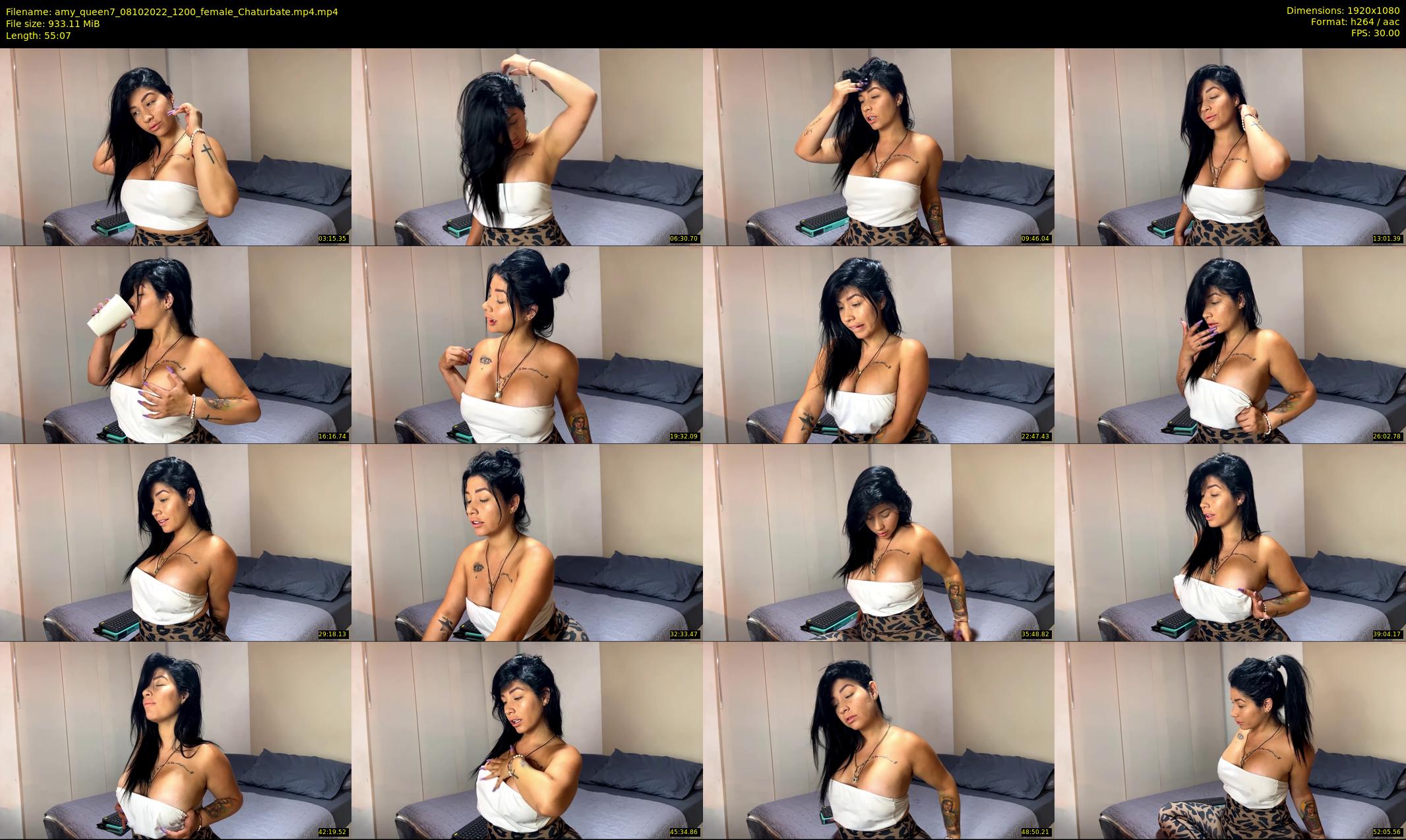 amy_queen7 — 56 minute Chaturbate female cam show recording, 1080p, Oct 8, 2022