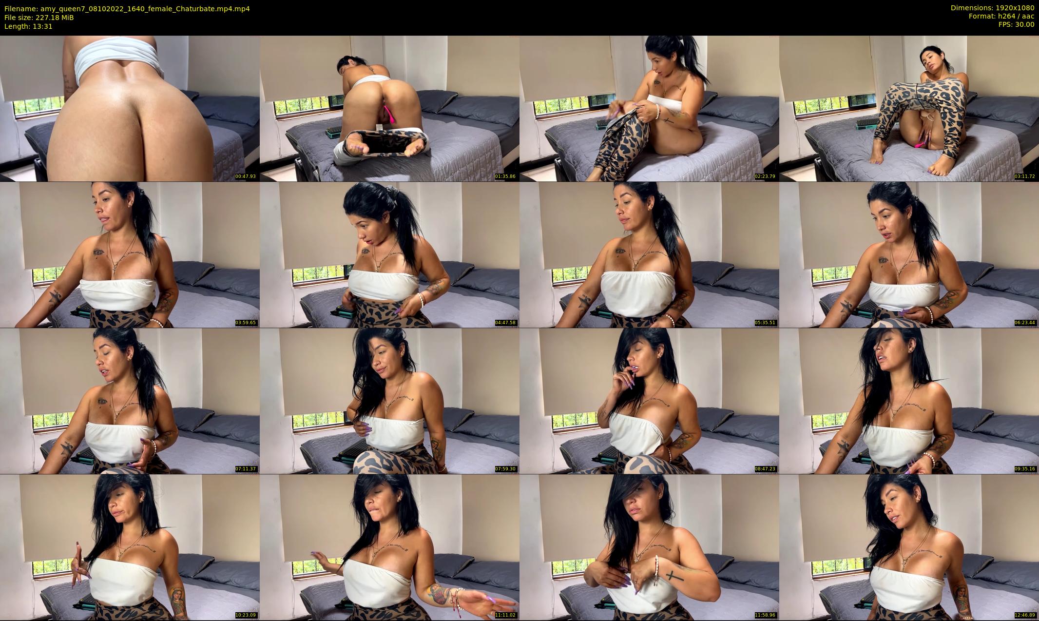 amy_queen7 — 14 minute Chaturbate female cam show recording, 1080p, Oct 8, 2022