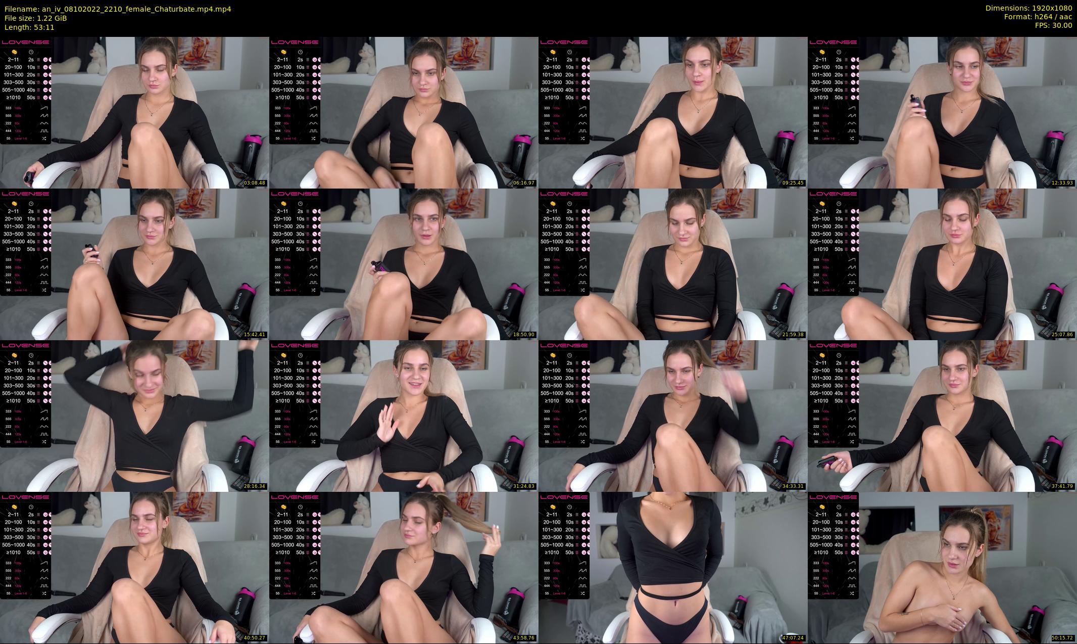 an_iv — 54 minute Chaturbate female cam show recording, 1080p, Oct 8, 2022