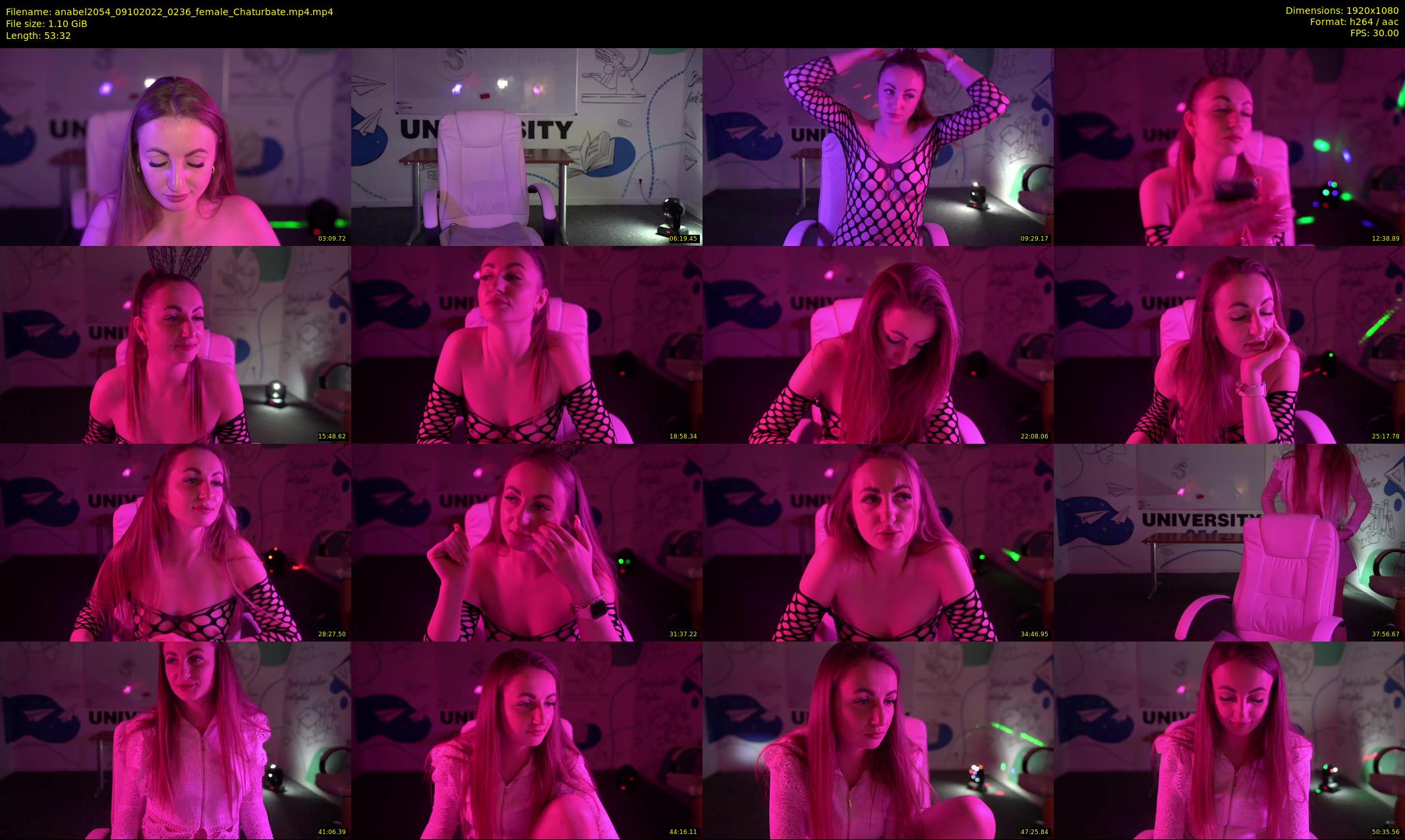 anabel2054 — 54 minute Chaturbate female cam show recording, 1080p, Oct 9, 2022