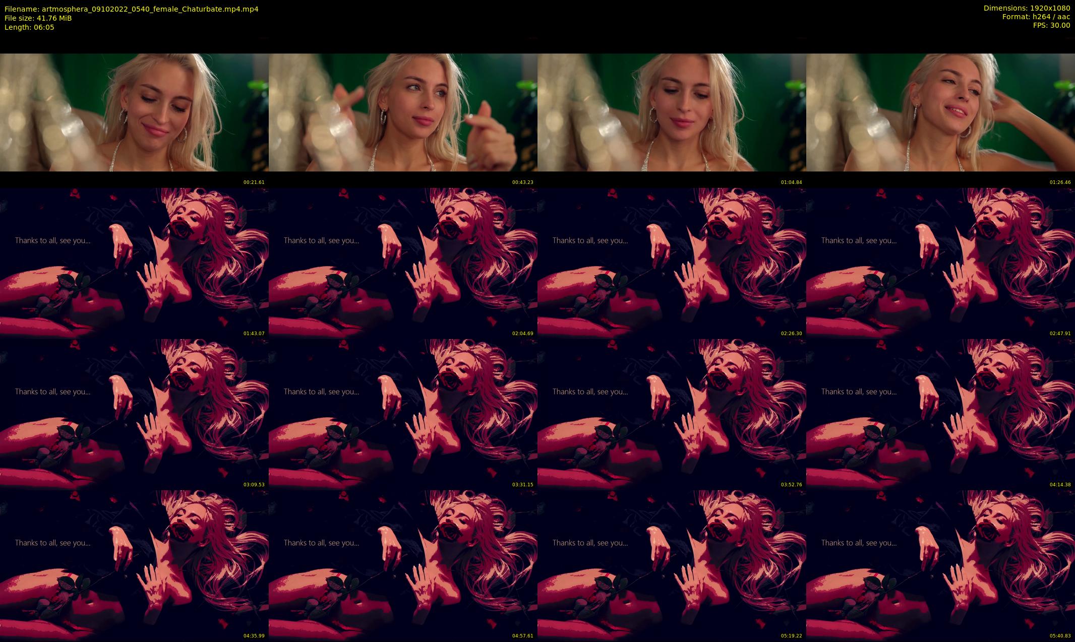 artmosphera — 7 minute Chaturbate female cam show recording, 1080p, Oct 9, 2022