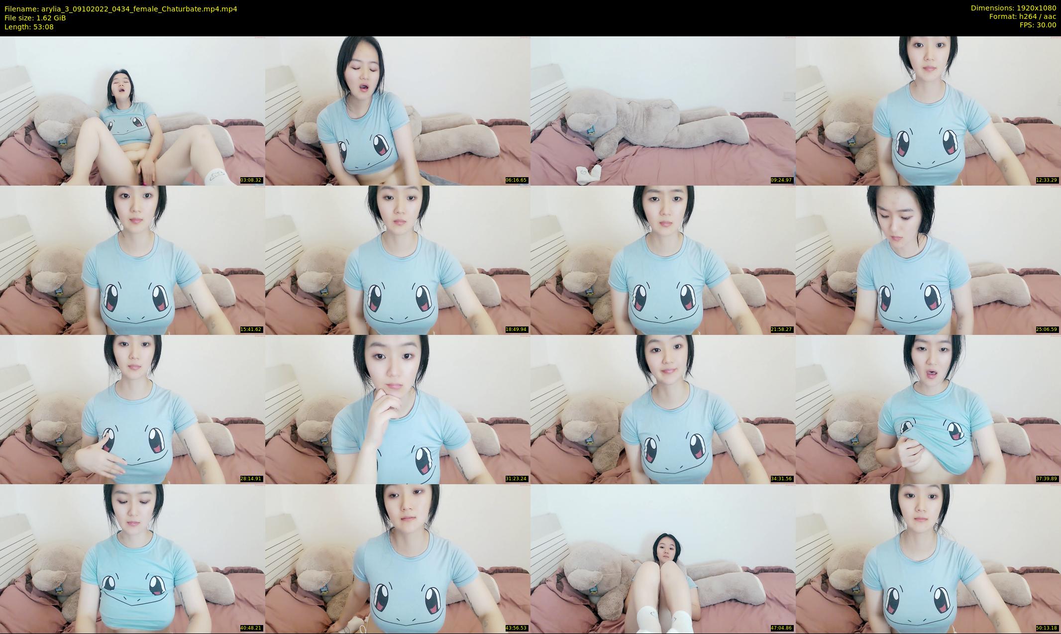 arylia_3 — 54 minute Chaturbate female cam show recording, 1080p, Oct 9, 2022