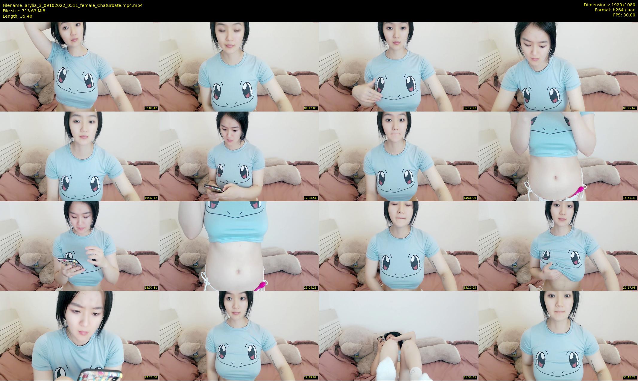 arylia_3 — 36 minute Chaturbate female cam show recording, 1080p, Oct 9, 2022