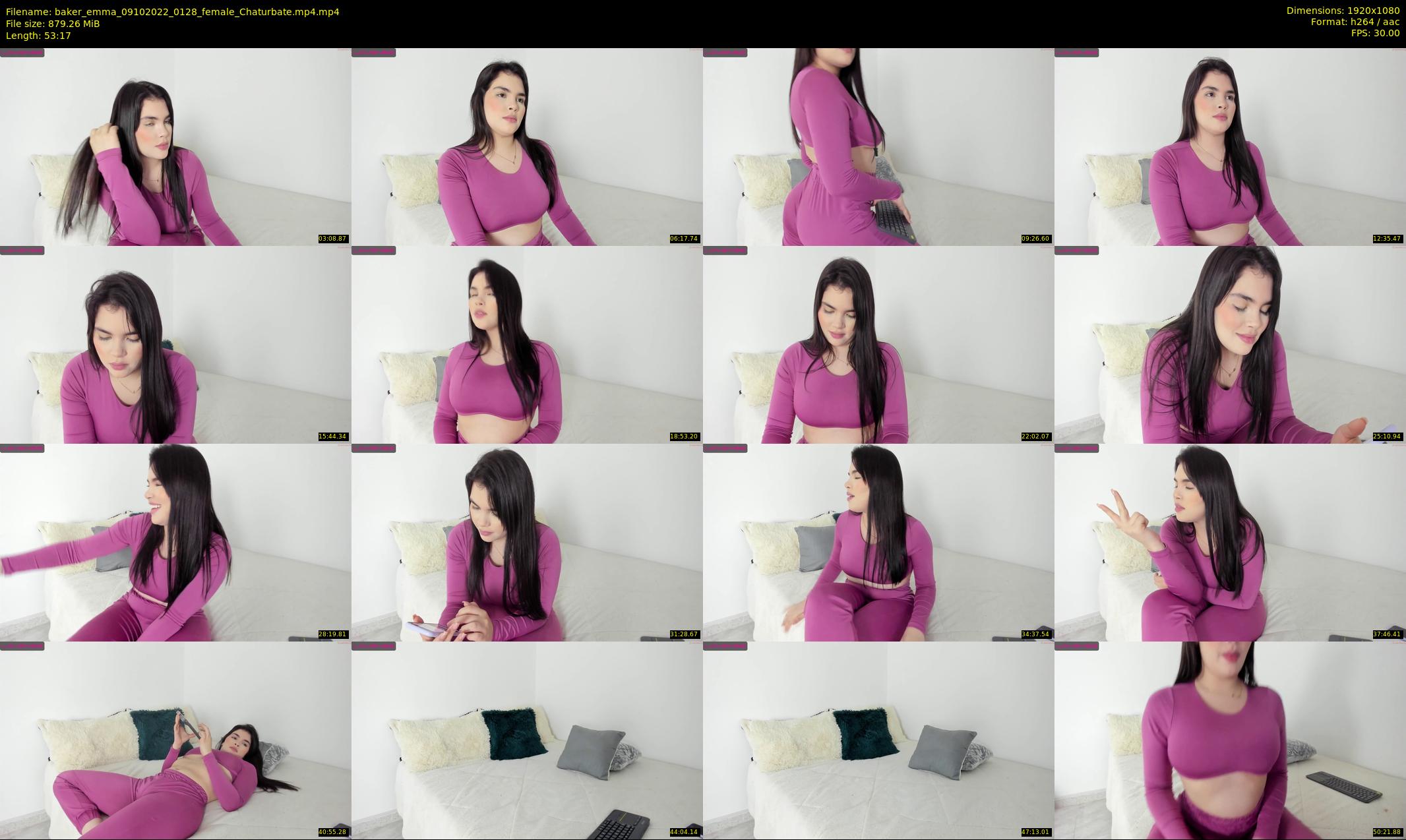 baker_emma — 54 minute Chaturbate female cam show recording, 1080p, Oct 9, 2022
