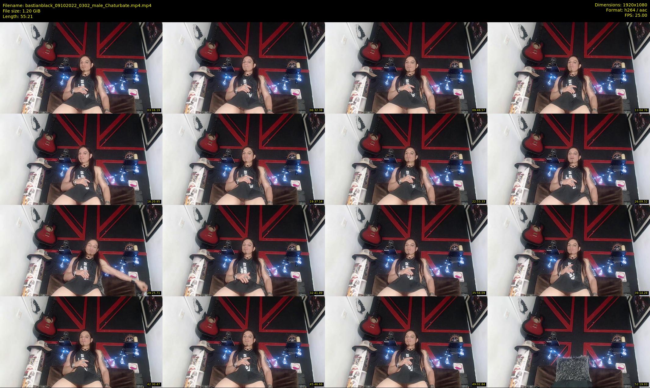bastianblack — 56 minute Chaturbate male cam show recording, 1080p, Oct 9, 2022