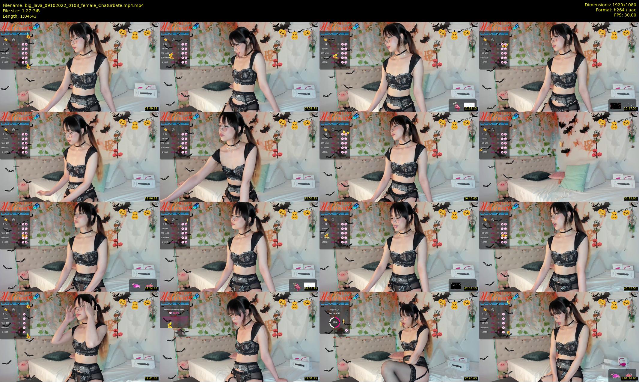 big_lava — 65 minute Chaturbate female cam show recording, 1080p, Oct 9, 2022
