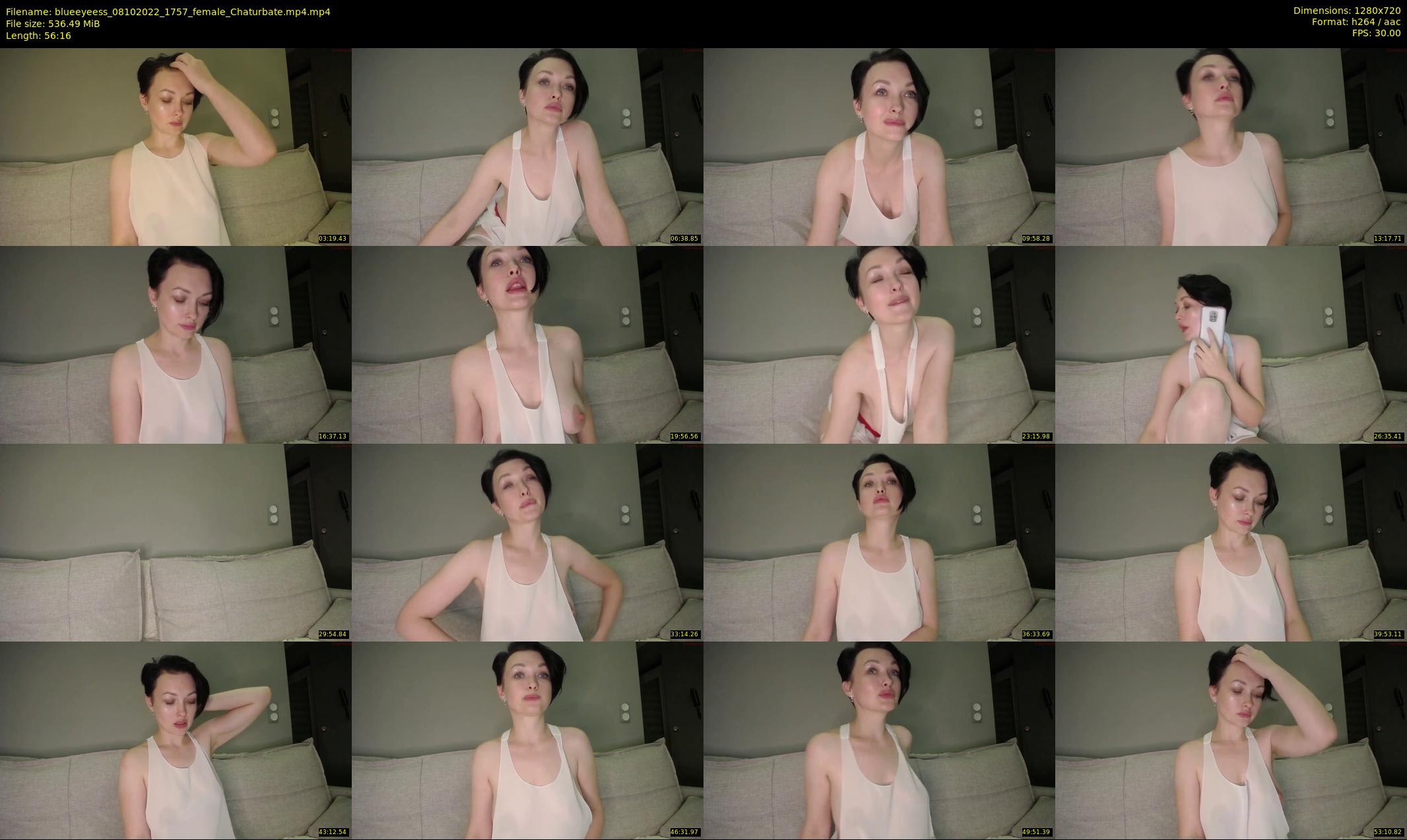 blueeyeess — 57 minute Chaturbate female cam show recording, 720p, Oct 8, 2022