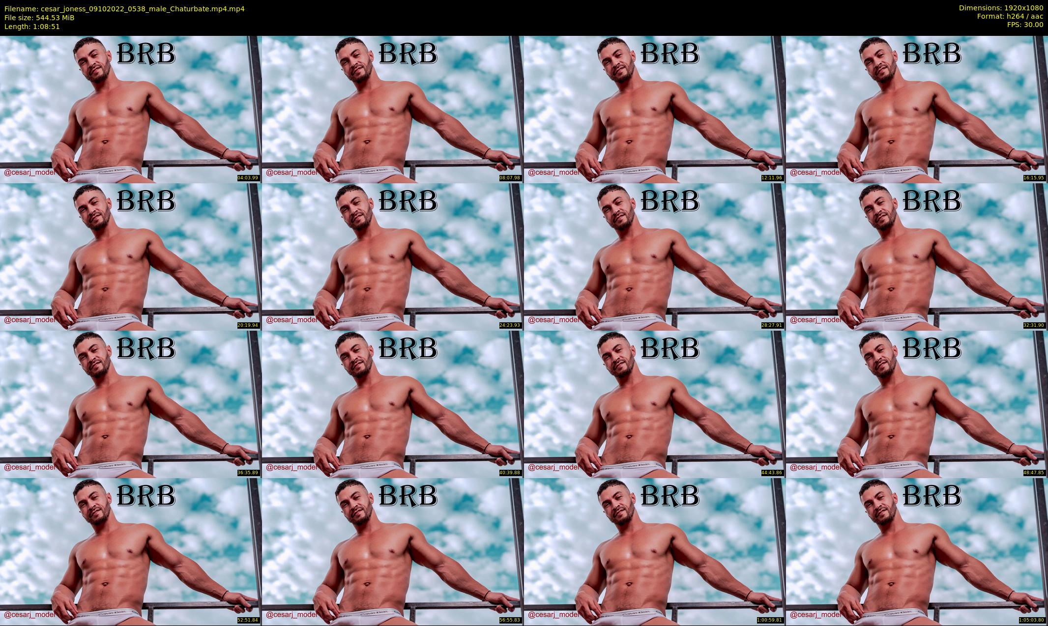 cesar_joness — 69 minute Chaturbate male cam show recording, 1080p, Oct 9, 2022