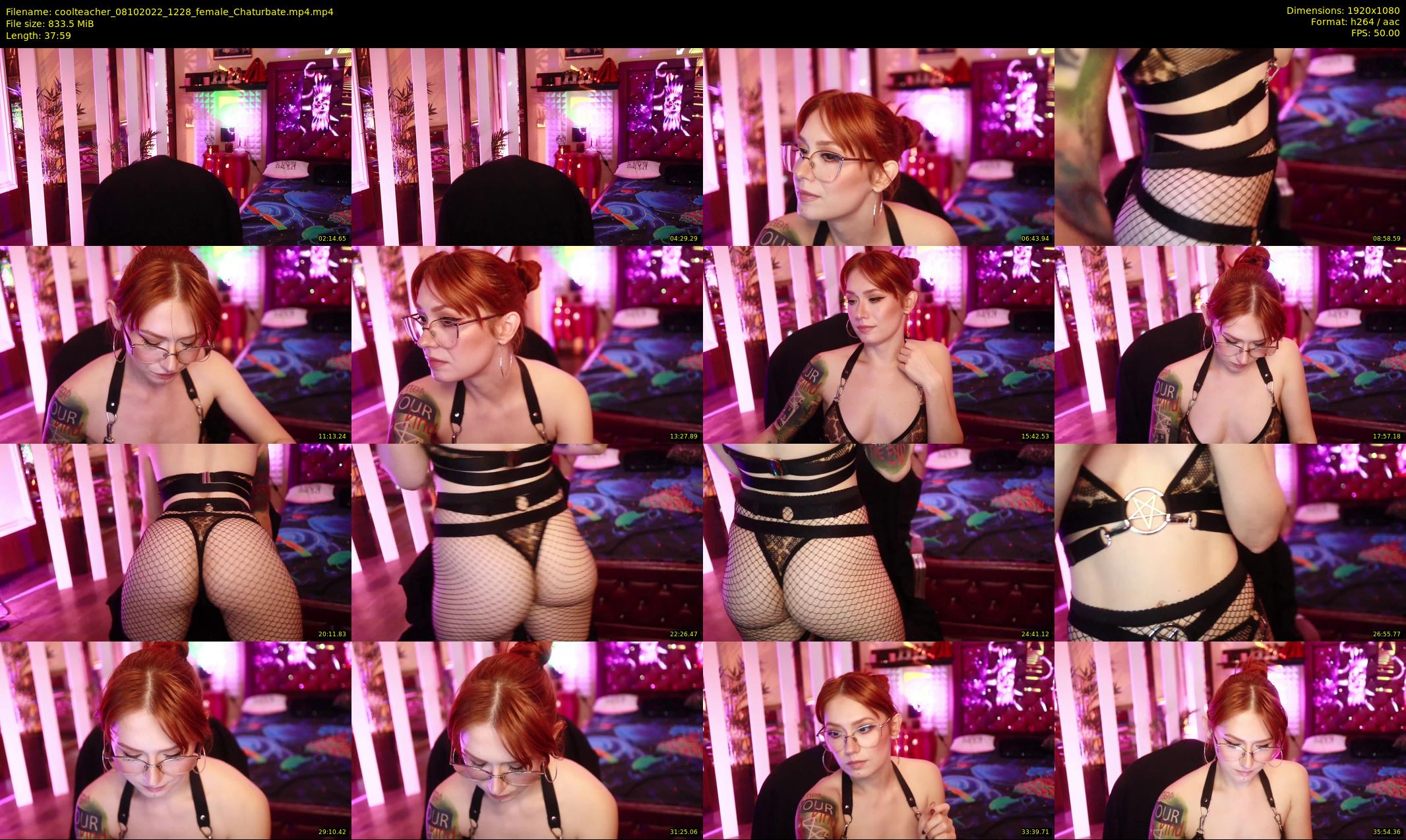 coolteacher — 38 minute Chaturbate female cam show recording, 1080p, Oct 8, 2022