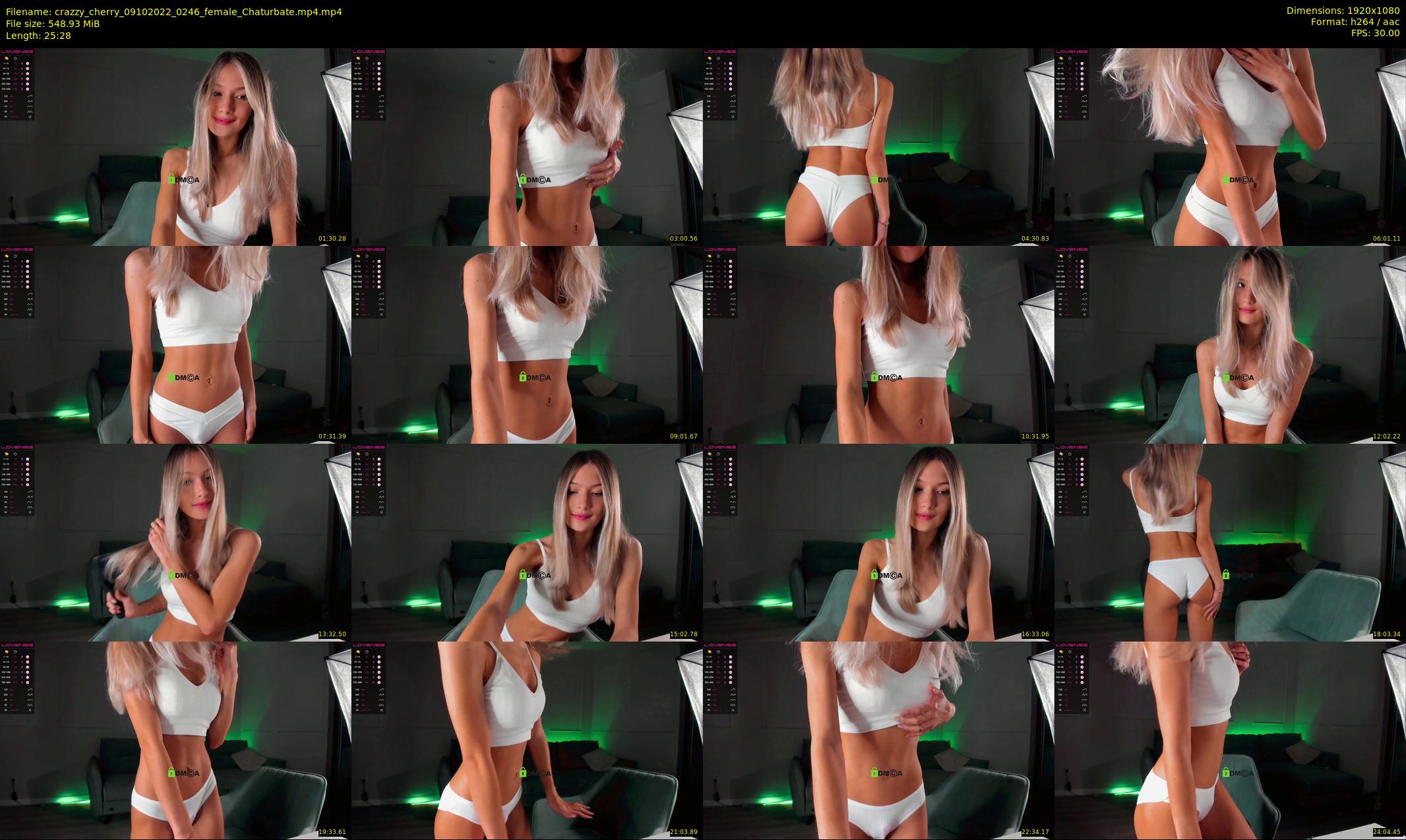 crazzy_cherry — 26 minute Chaturbate female cam show recording, 1080p, Oct 9, 2022
