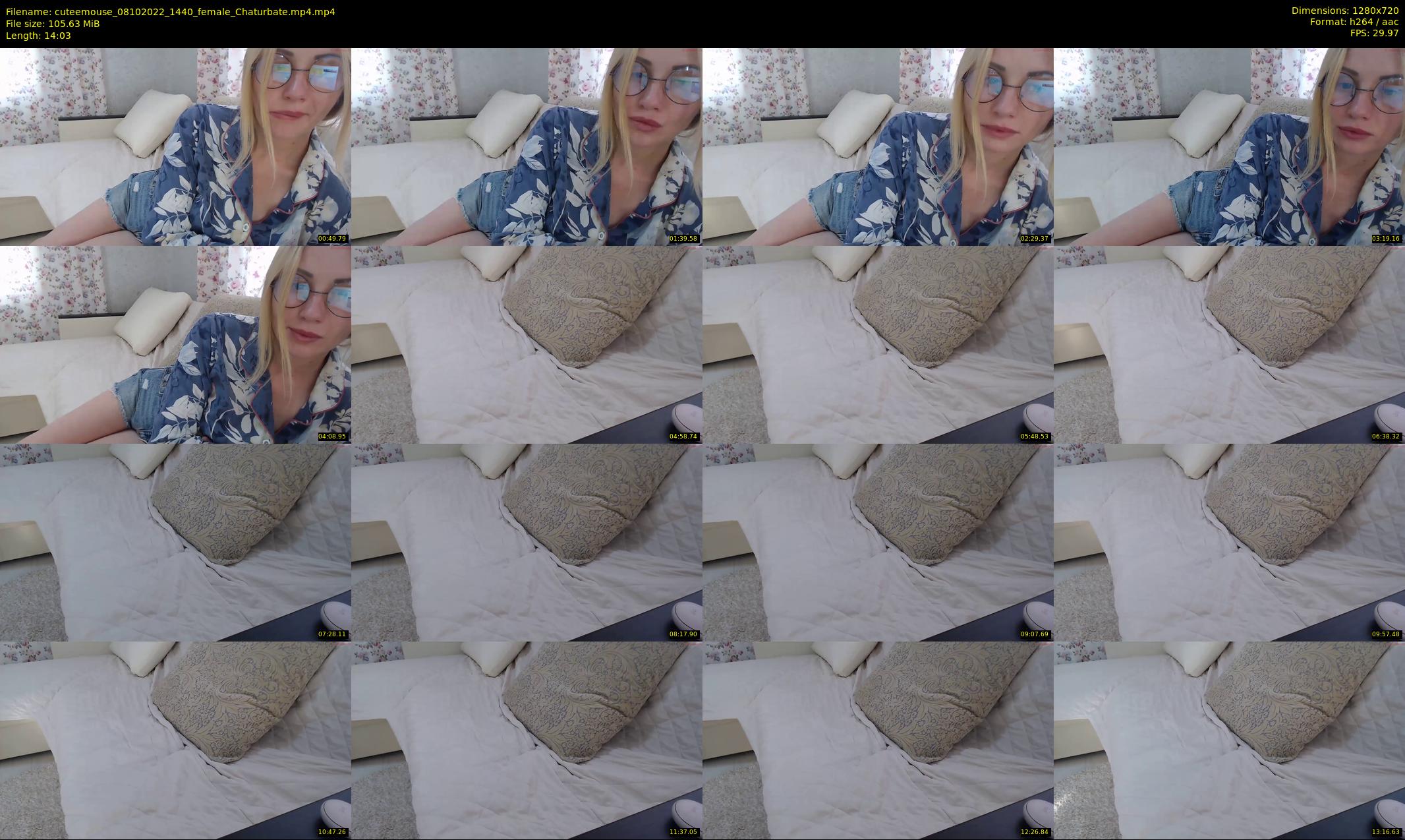 cuteemouse — 15 minute Chaturbate female cam show recording, 720p, Oct 8, 2022