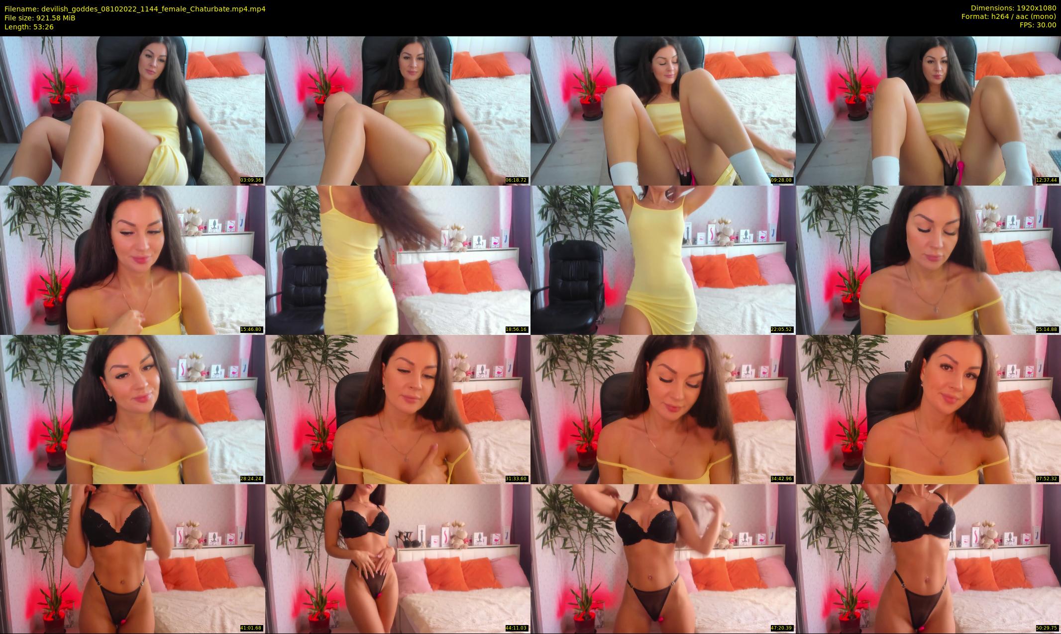 devilish_goddes — 54 minute Chaturbate female cam show recording, 1080p, Oct 8, 2022