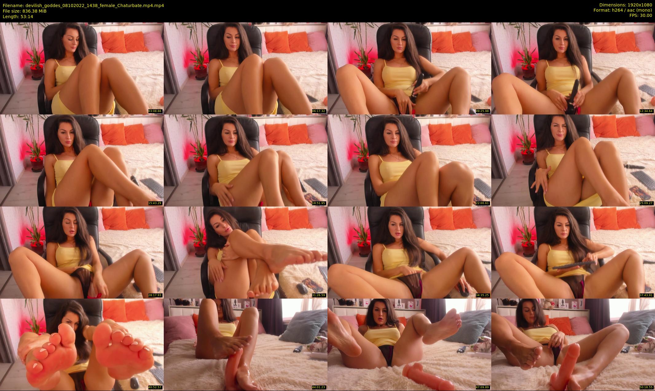 devilish_goddes — 54 minute Chaturbate female cam show recording, 1080p, Oct 8, 2022